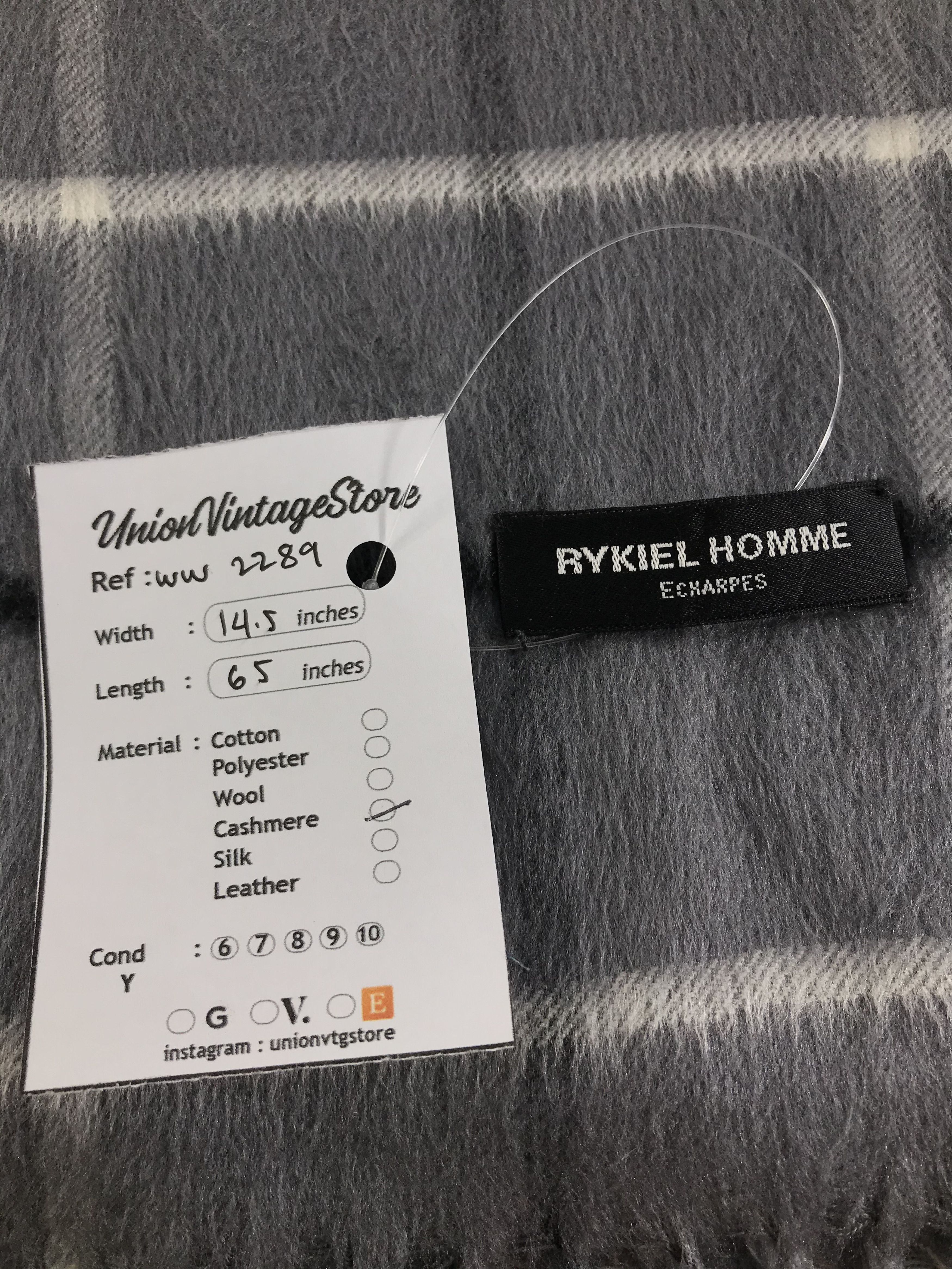Sonia Rykiel Rykiel Homme Scarf / Muffler / Neckwear - WW2289 Size ONE SIZE - 5 Thumbnail