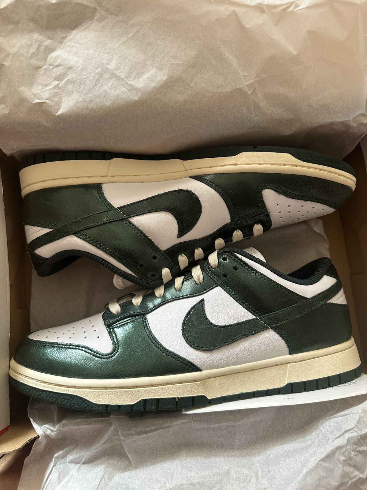 Nike Nike Dunk Low Vintage Green Size US 10 / EU 43 - 3 Thumbnail