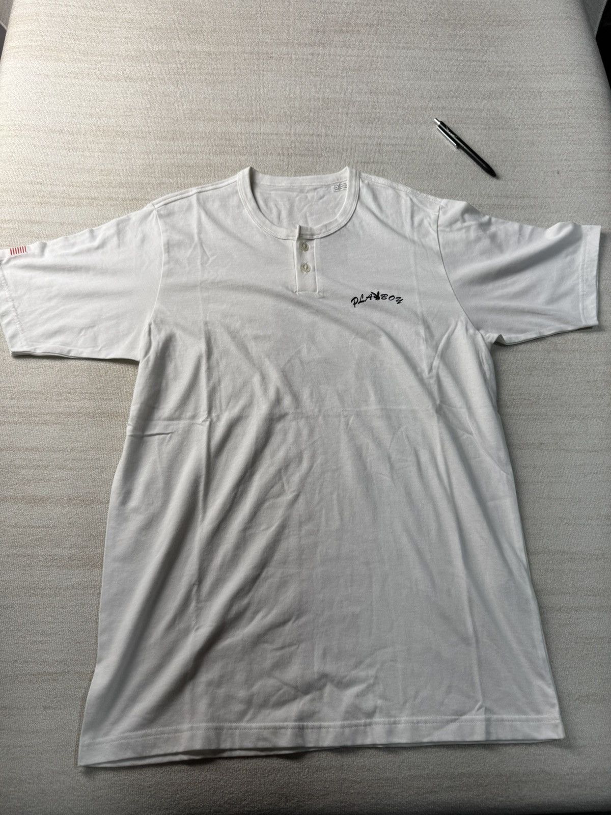 Supreme Supreme Rib Pocket Tee Off-White Natural SS16 Size US S / EU 44-46 / 1 - 5 Thumbnail