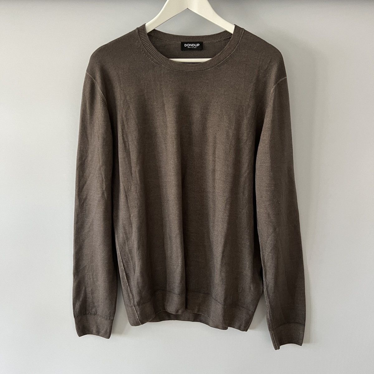 Dondup Men's Dondup Wool Italy Merino Pullover Size 52 Size US L / EU 52-54 / 3 - 1 Thumbnail