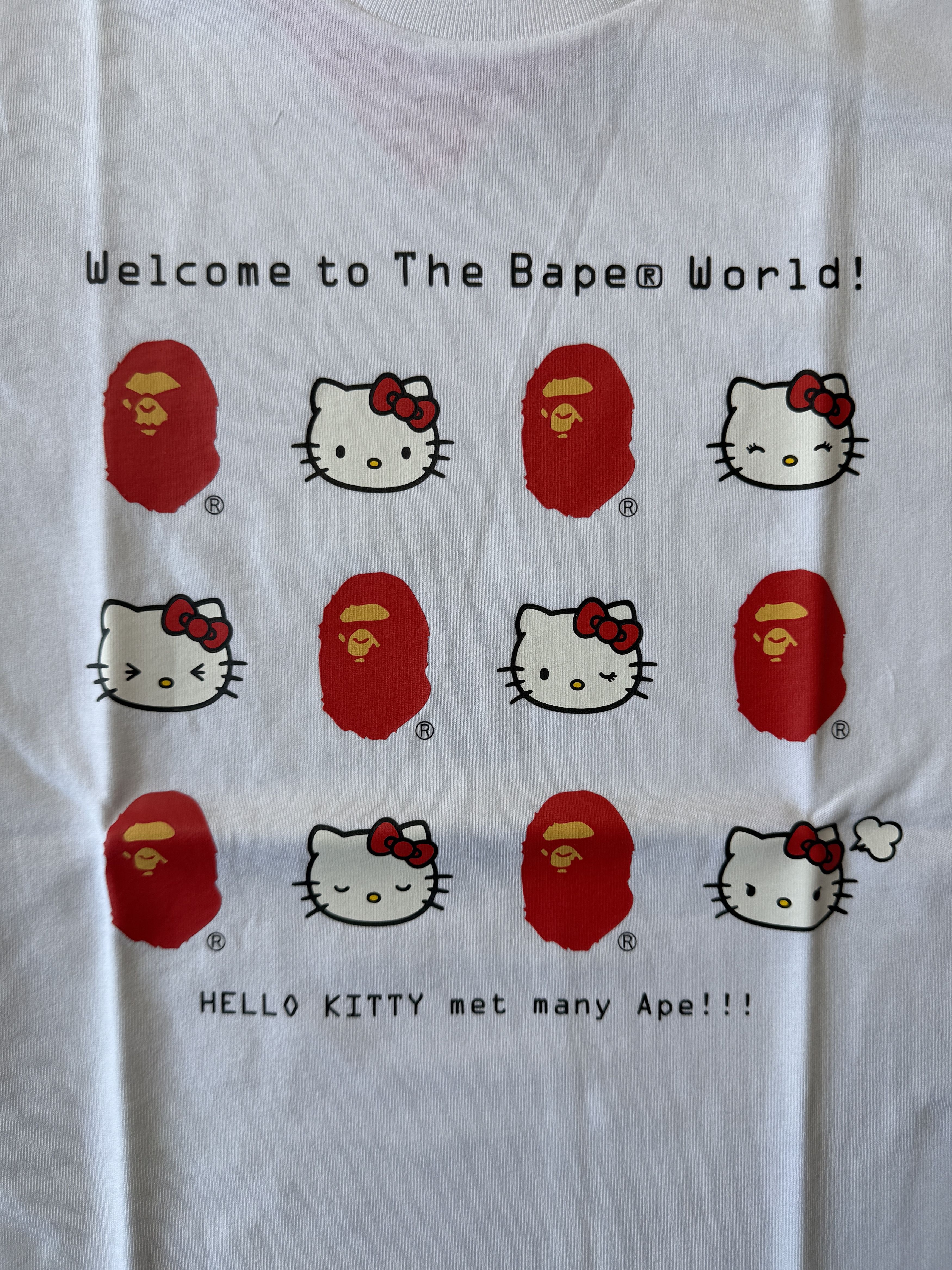 Bape BAPE X HELLO KITTY TEE (2026) Size M / US 6-8 / IT 42-44 - 3 Thumbnail