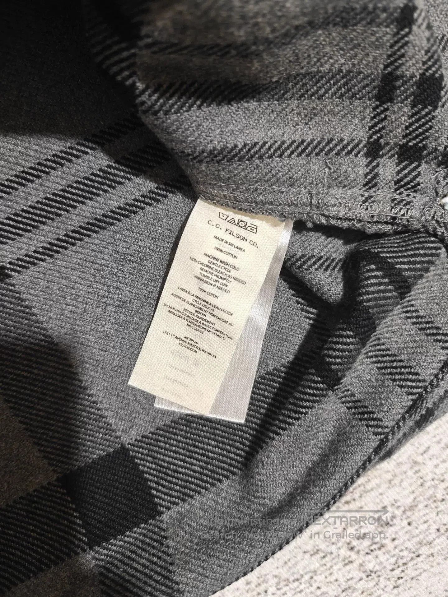 Filson Filson Deer Island 9.7oz Jacket Shirt. Size US XS / EU 42 / 0 - 5 Thumbnail