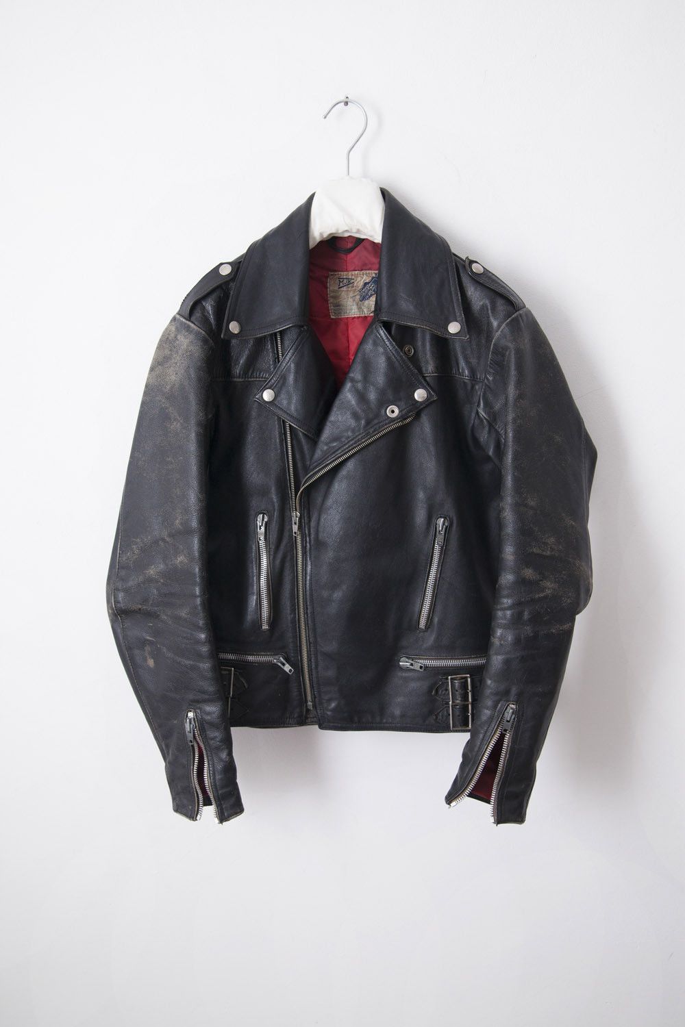 Vintage Vintage 1980's leather perfecto jacket Size US S / EU 44-46 / 1 - 1 Thumbnail