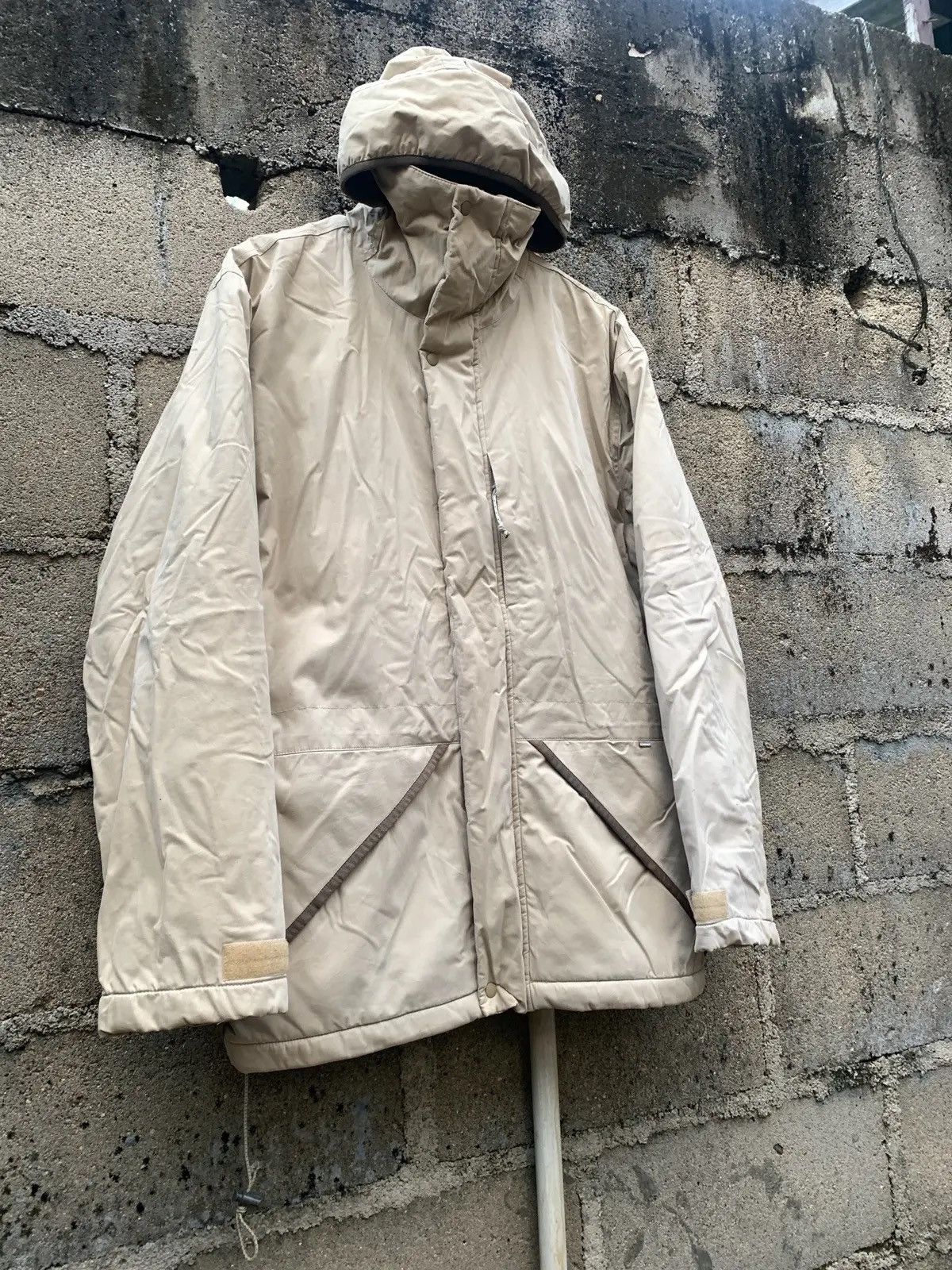 Stussy Vintage 90s Stussy Technical Utility Shell Jacket Beige Size US M / EU 48-50 / 2 - 3 Thumbnail