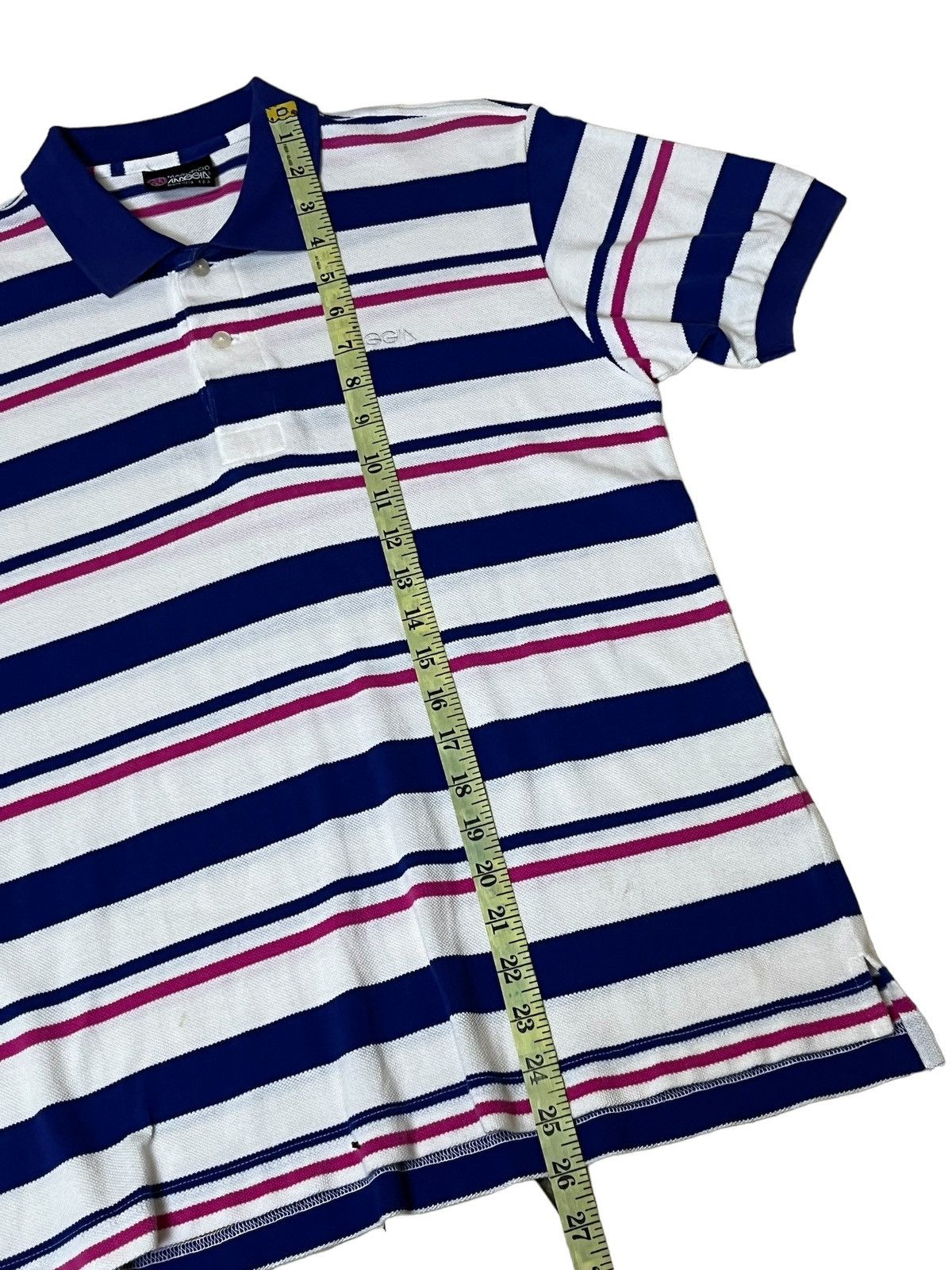 Sports Specialties NICE🔥AUTHENTIC MAGLIFICIO MAGGIA STRIPED POLO SHIRT Size US S / EU 44-46 / 1 - 8 Thumbnail