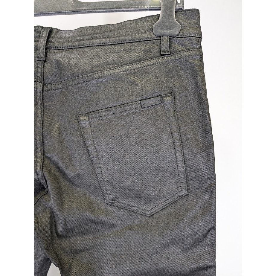 Saint Laurent Paris o1rshd1 Q:2 / Skinny 5 Pocket Low Nightrider Jeans in Black Size US 34 / EU 50 - 15 Thumbnail