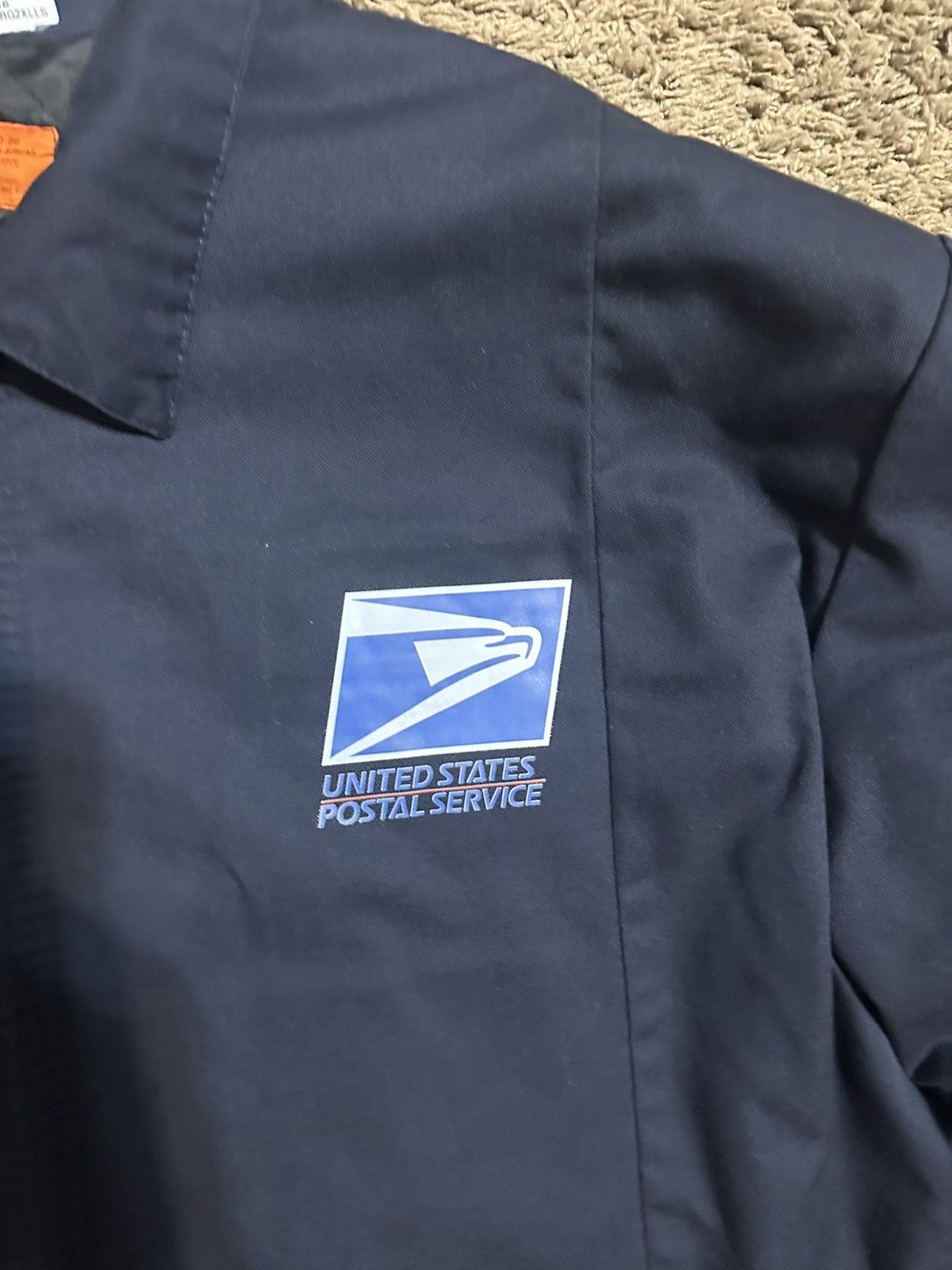 Anti Social Social Club Vintage USPS mailman “triple navy” jacket 90s size 2XL Size US XXL / EU 58 / 5 - 6 Thumbnail