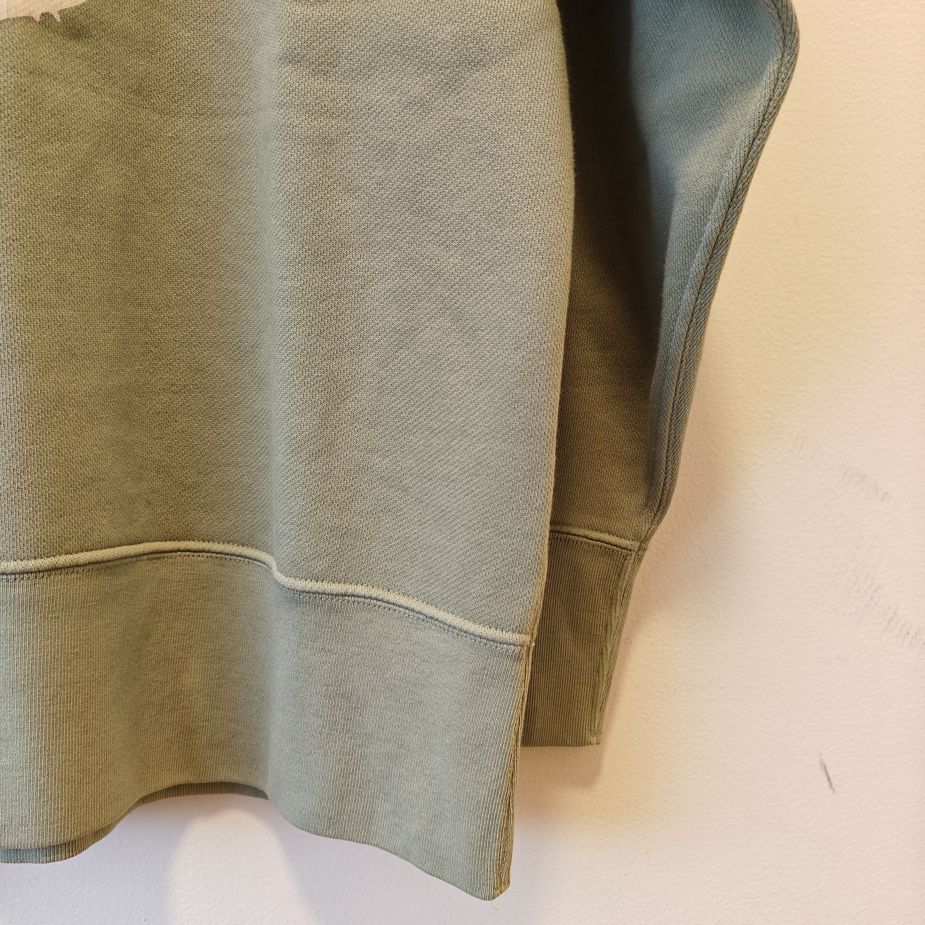 WYTHE NWT Armadillo print crewneck sweater $168 faded olive Size US S / EU 44-46 / 1 - 7 Thumbnail