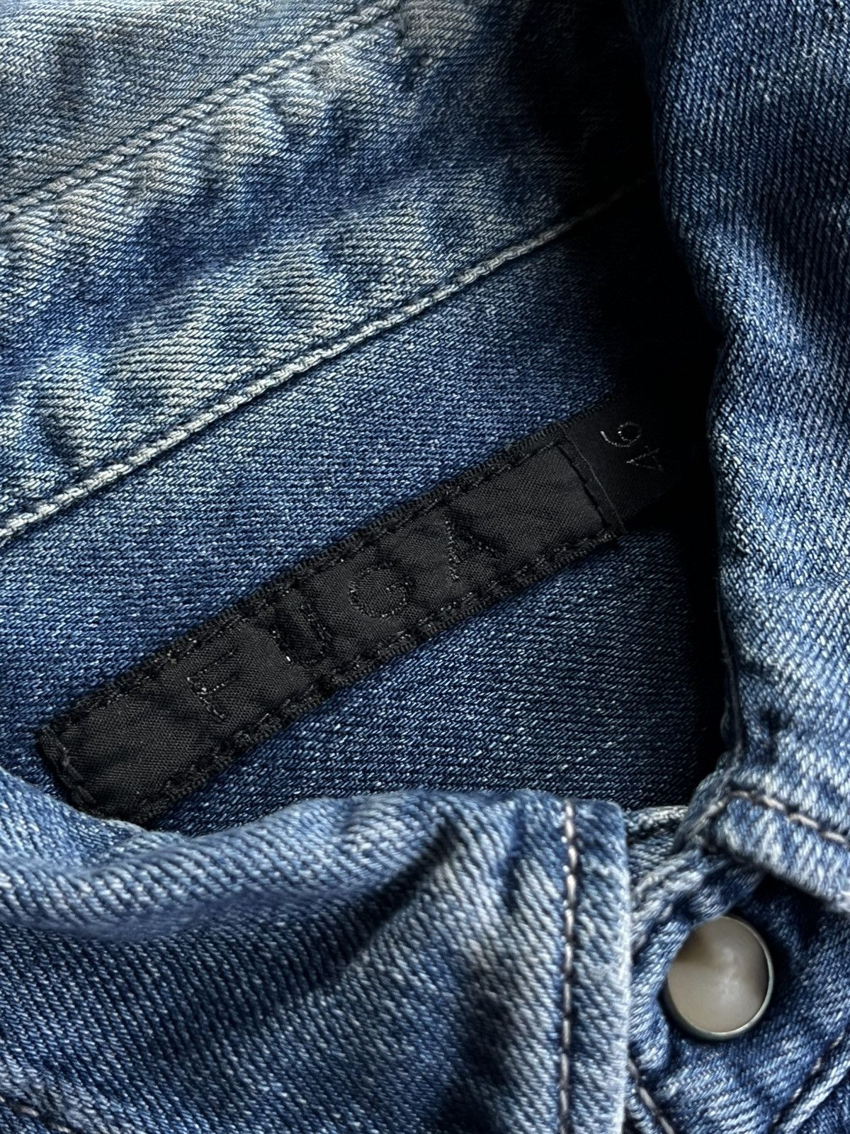 GOSTAR DE FUGA 2000s FUGA JAPANESE DENIM SHIRTS VKEI SEDITIONARIES GOTHIC Size US M / EU 48-50 / 2 - 7 Thumbnail