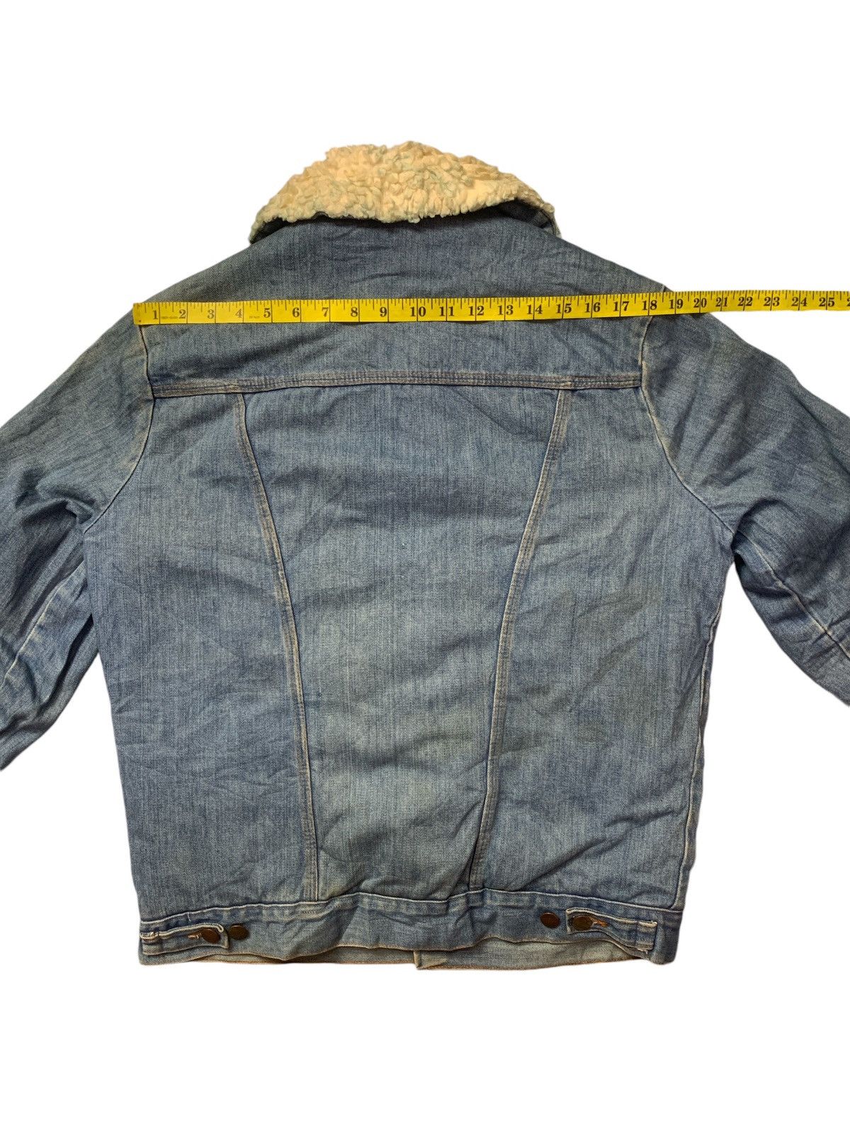 Wrangler Rare Design Vintage Wrangler Sherpa Denim Jackets Size US M / EU 48-50 / 2 - 11 Thumbnail