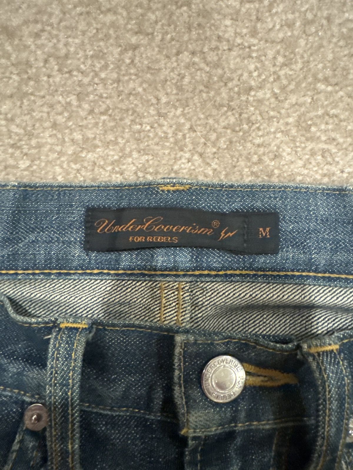 Undercover Undercover Fragment Denim Size US 32 / EU 48 - 2 Thumbnail