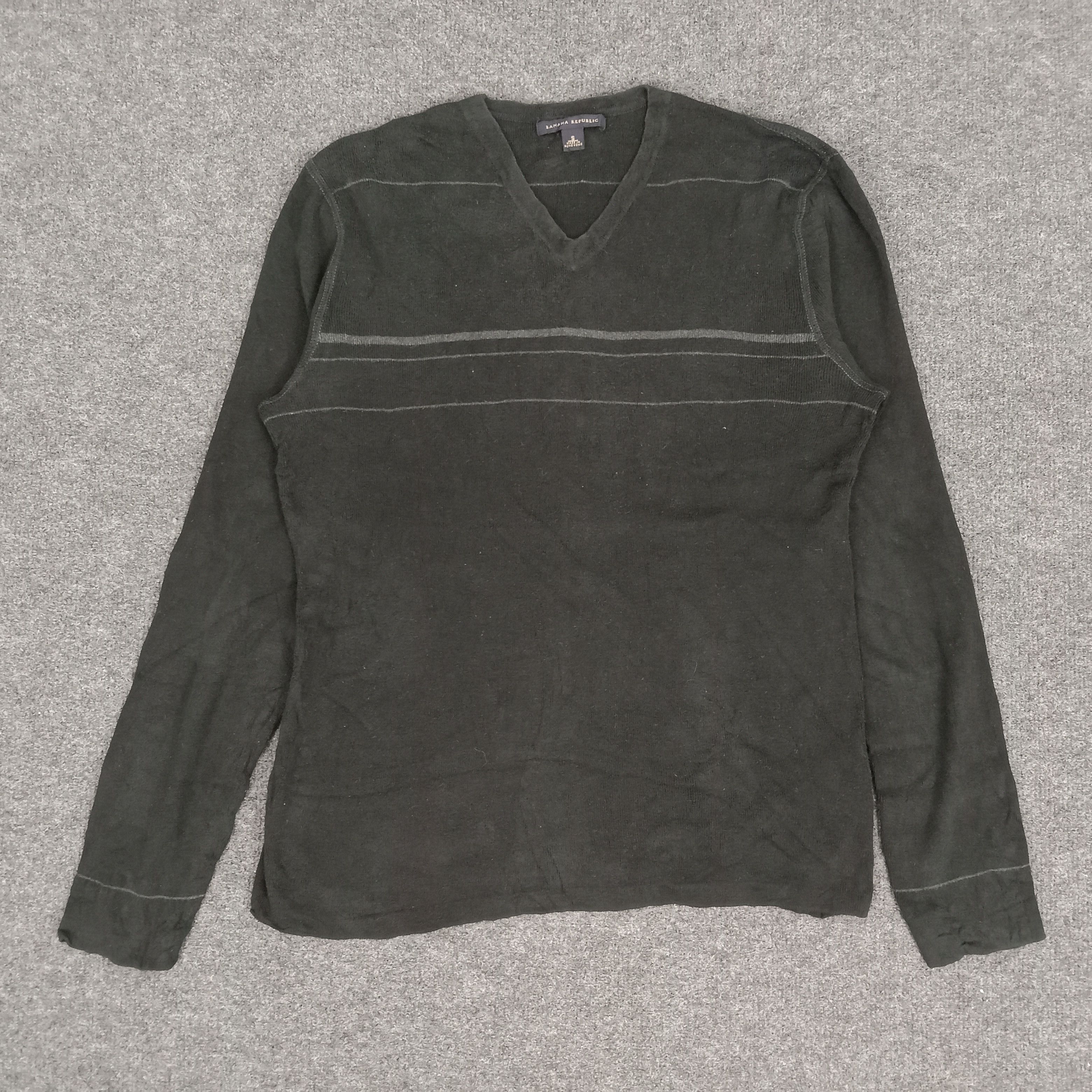 Banana Republic × Vintage Banana Republic Branded Long Sleeve Tshirt Size US M / EU 48-50 / 2 - 1 Thumbnail