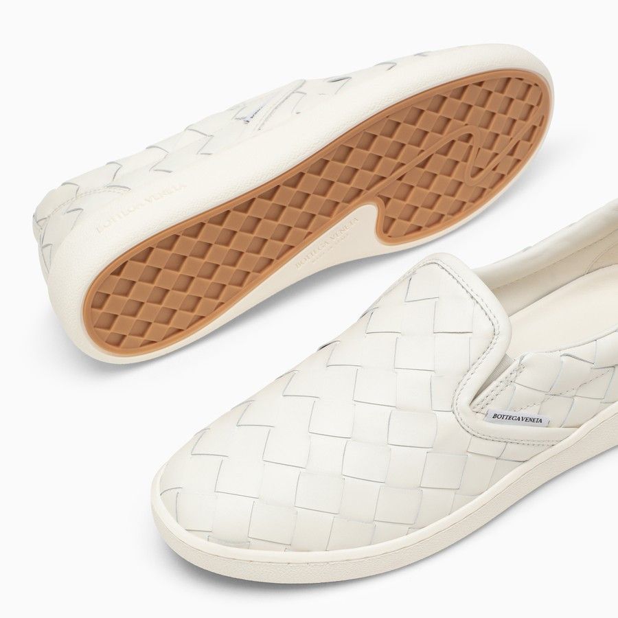 Bottega Veneta o1d2blof0824 Low-Top Trainers in White Size US 10 / IT 40 - 4 Thumbnail
