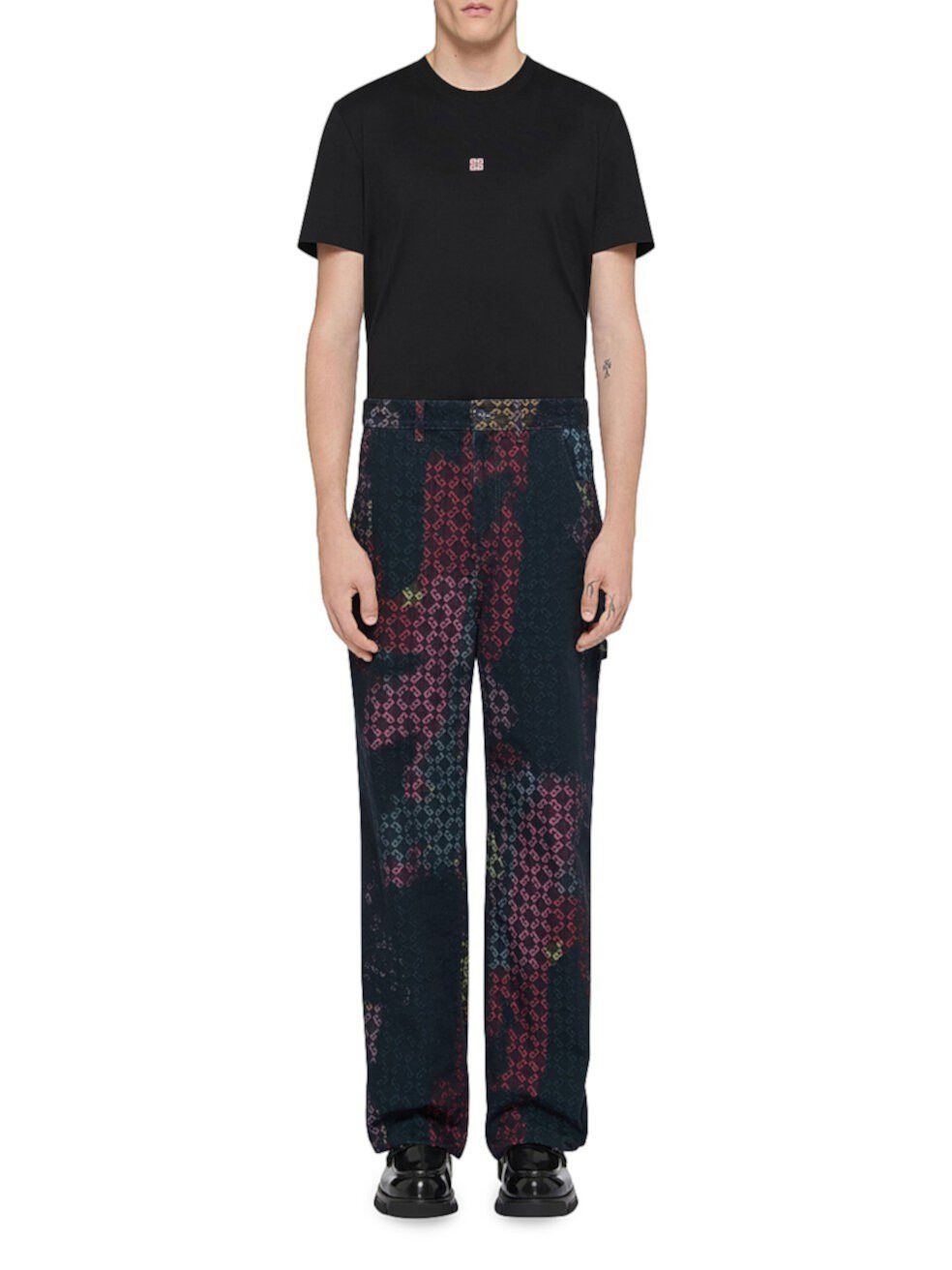 Givenchy o1w1db10326 Workwear Denim in Multicolor Size US 30 / EU 46 - 2 Thumbnail
