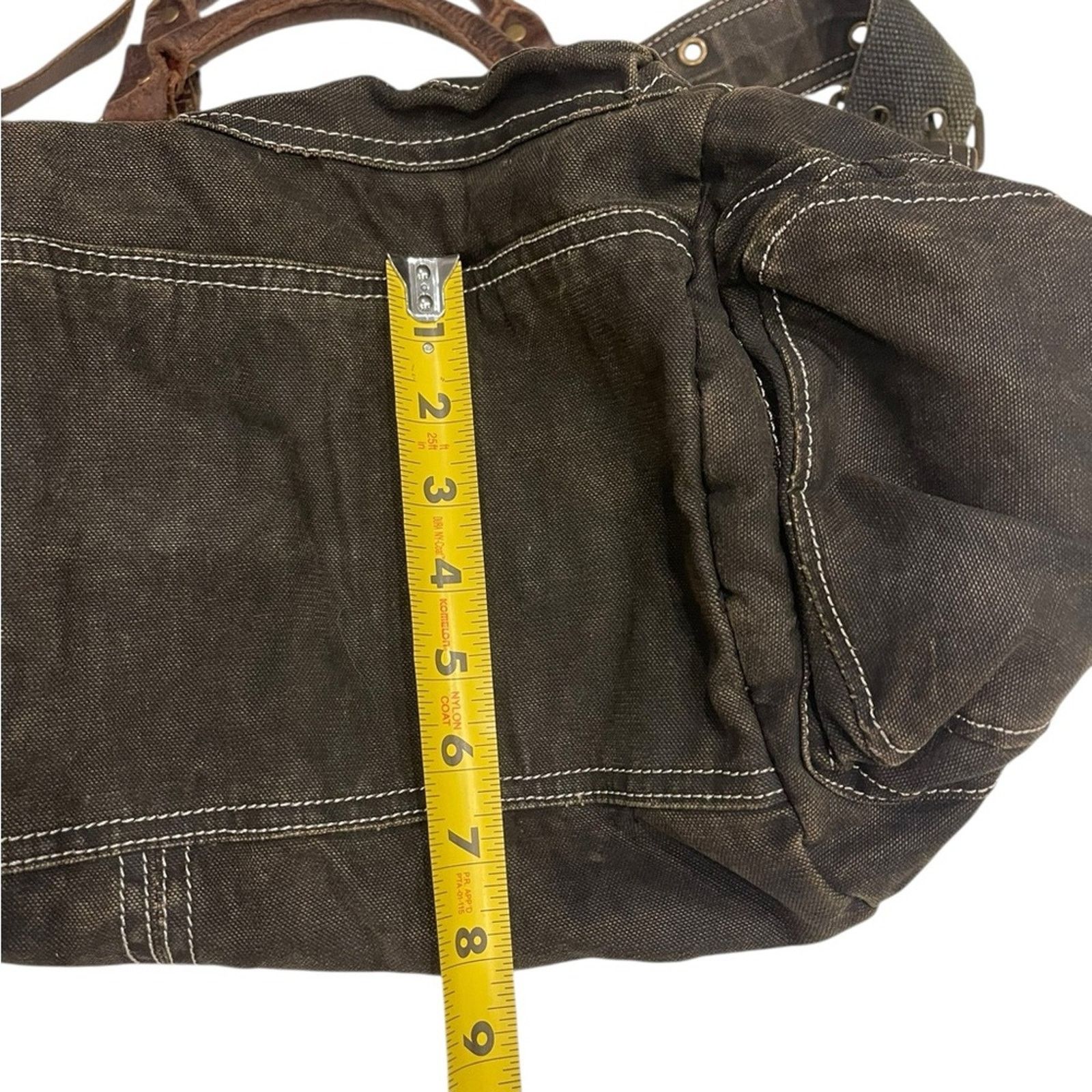 Bed Stu Bed stu military style leather/canvas bag Size ONE SIZE - 11 Thumbnail