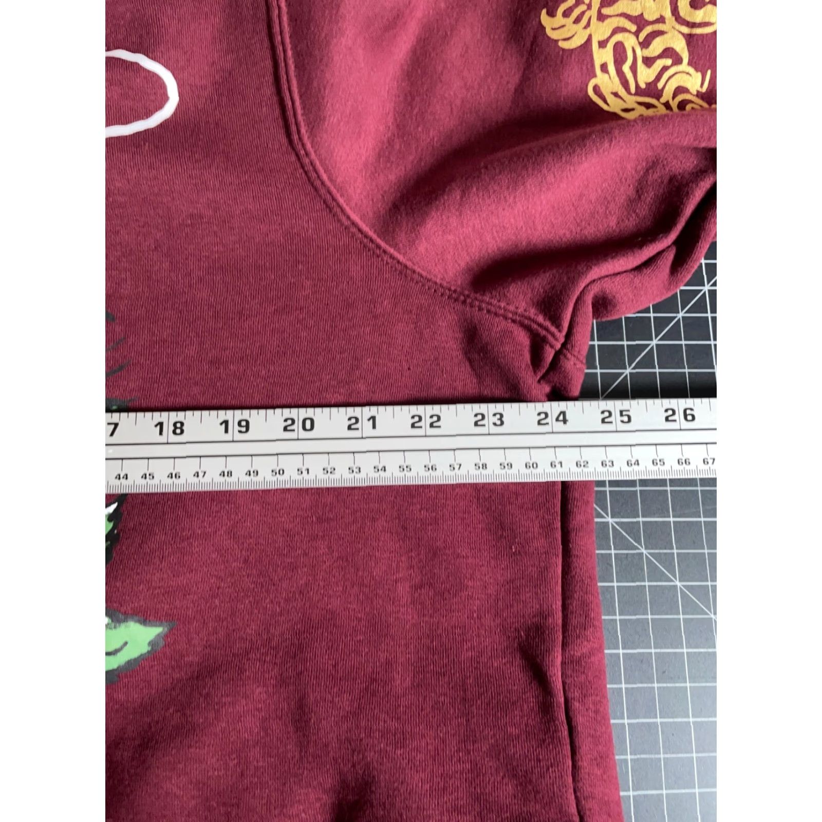Ed Hardy Ed Hardy Cropped Zip Hoodie Women's 1X Dark Red Tiger Sweatshirt Tattoo EHW1800 Size XL / US 12-14 / IT 48-50 - 5 Thumbnail