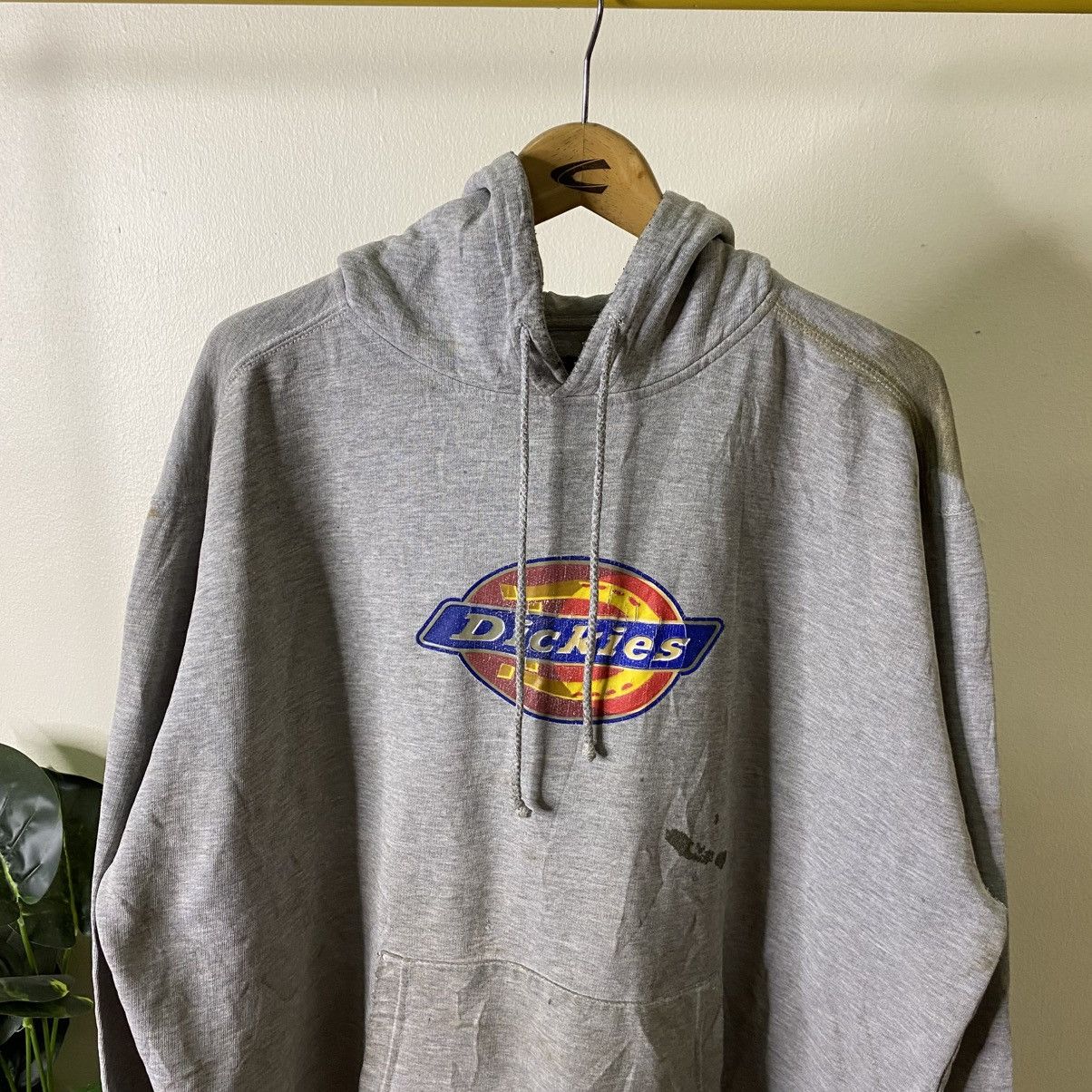 Dickies Vintage Y2K Dickies Worker Baggy Pullover Hoodie Size US XL / EU 56 / 4 - 2 Thumbnail