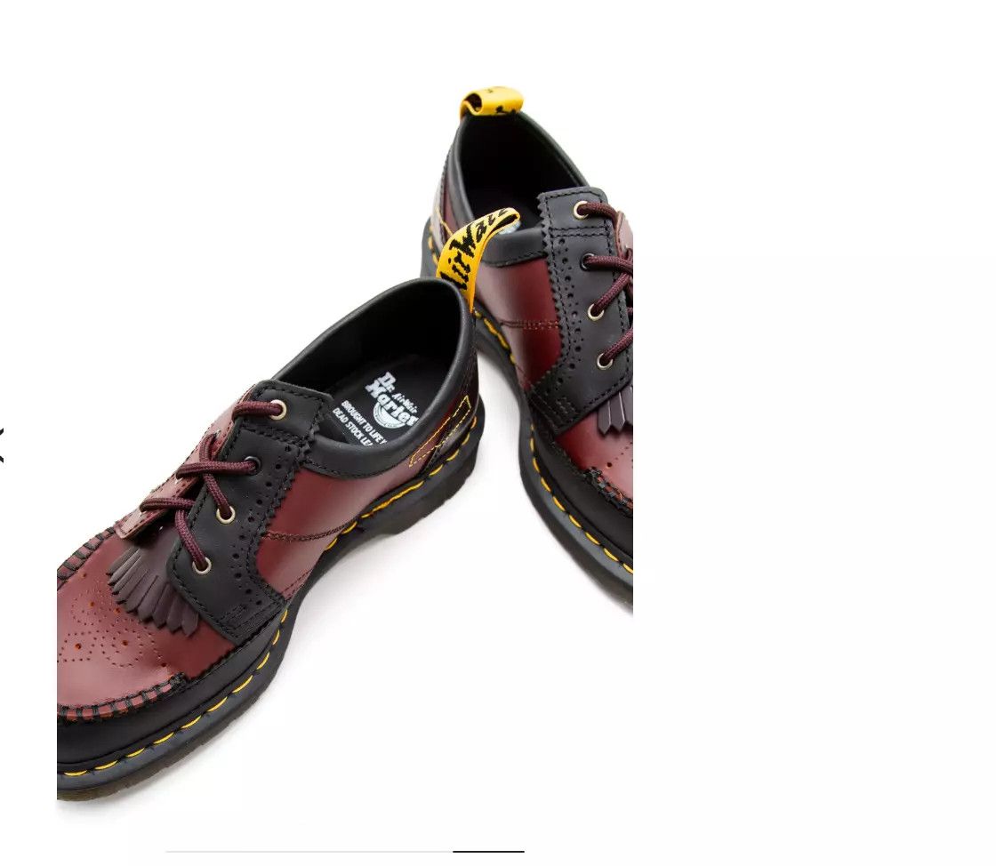 Dr. Martens 1461 Fused Patchwork Men’s Brogue Derby Size US 9 / EU 42 - 3 Thumbnail