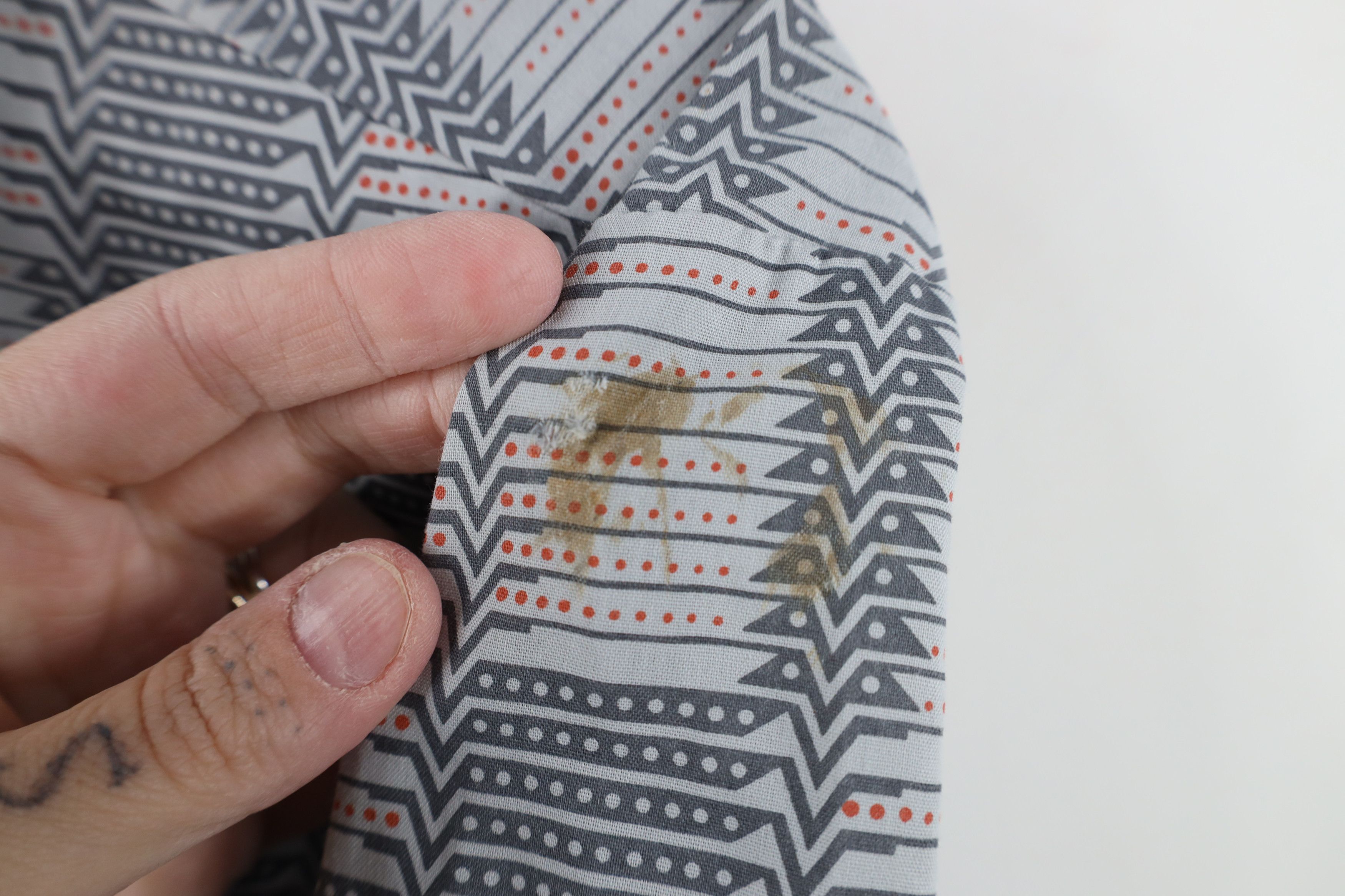 Vintage Vintage 70s Streetwear Geometric Disco Collared Button Shirt Size US M / EU 48-50 / 2 - 6 Thumbnail