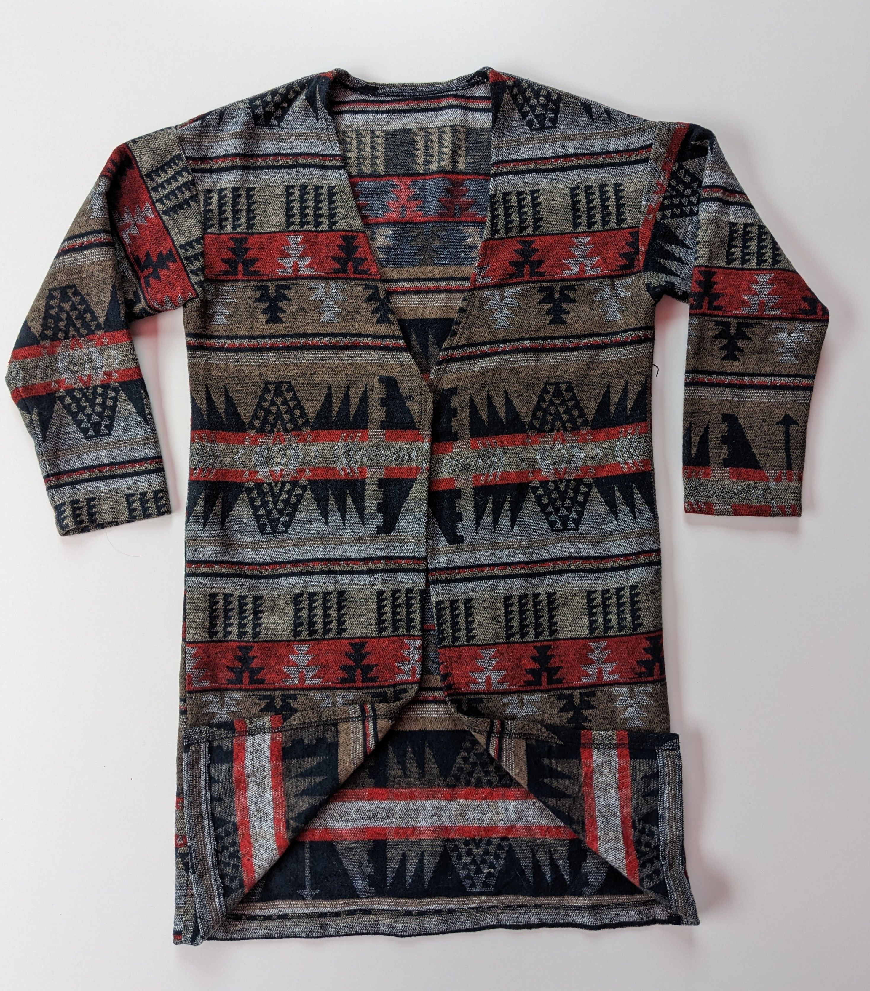Vintage Vintage Navajo long jacket Size US M / EU 48-50 / 2 - 1 Thumbnail