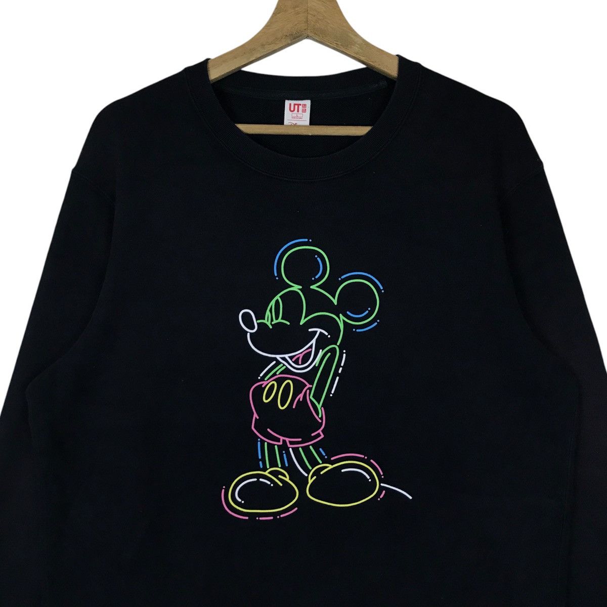 Disney × Uniqlo Uniqlo X Disney Mickey Mouse Pullover Jumper Sweatshirt Size US L / EU 52-54 / 3 - 2 Thumbnail