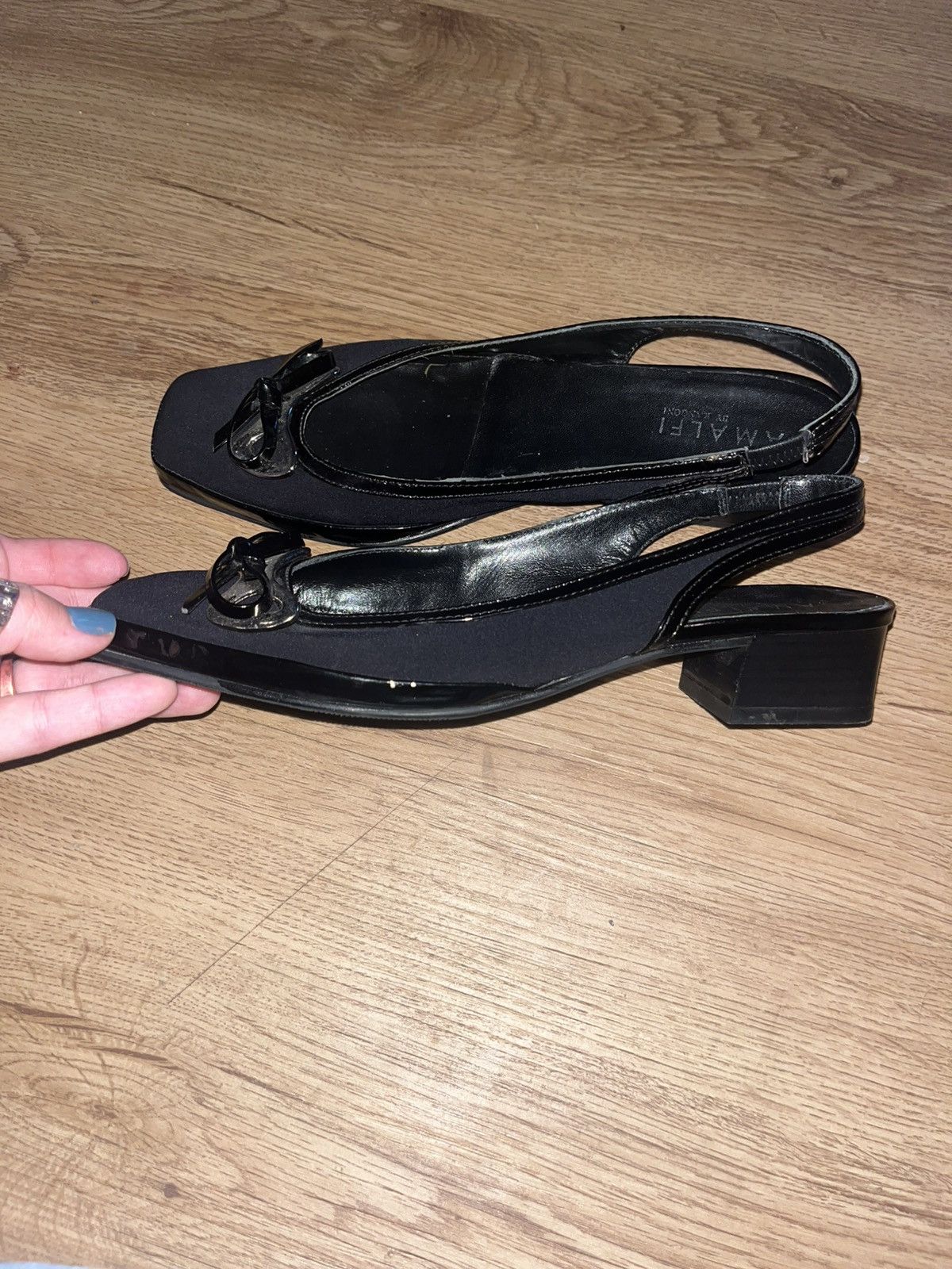 Vintage Vintage kitten heels Size US 8.5 / IT 38.5 - 2 Thumbnail