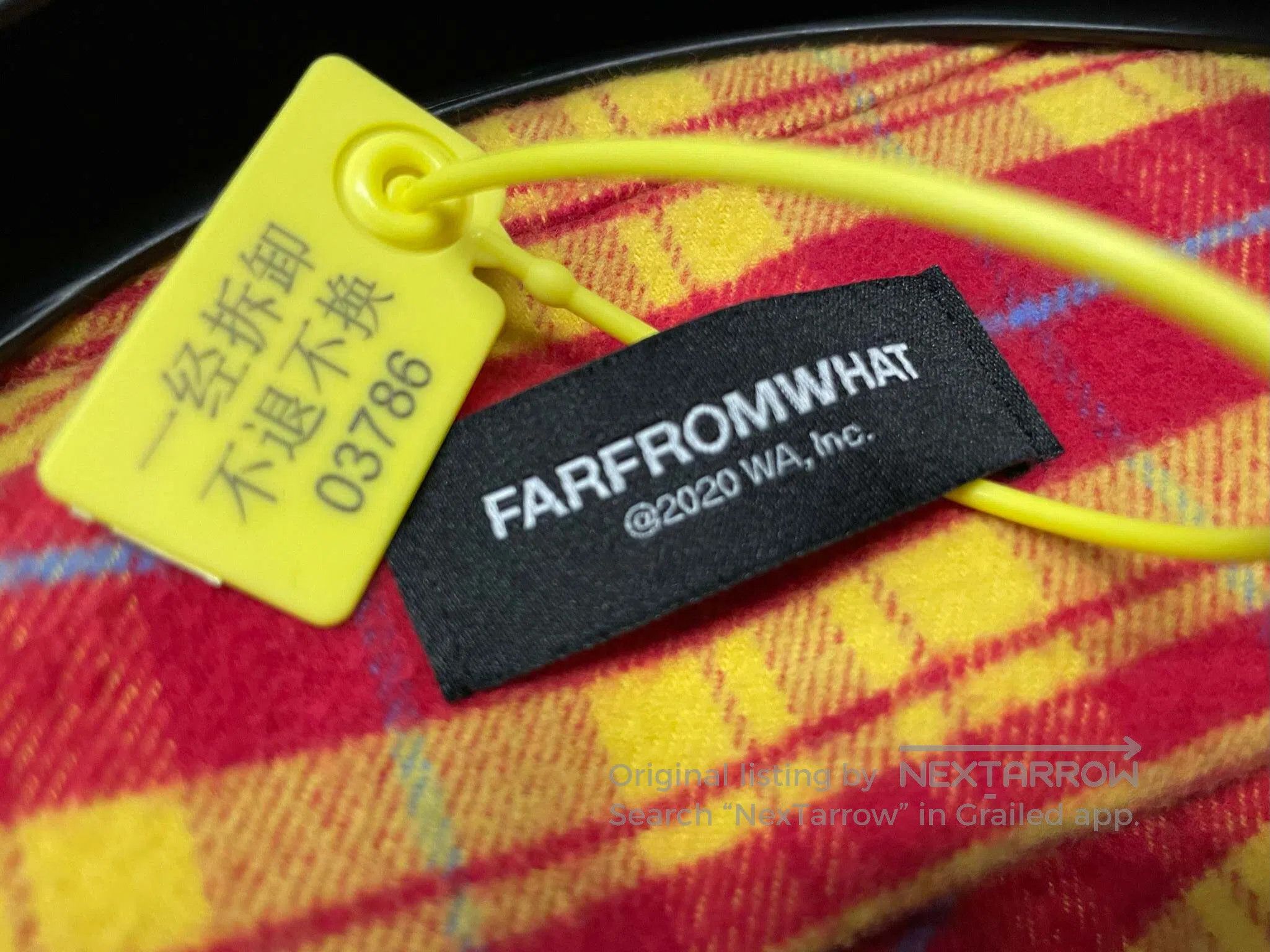 Other Far Archive Orange Red Distressed Faded Flannel Tapered Pl Size US S / EU 44-46 / 1 - 5 Thumbnail