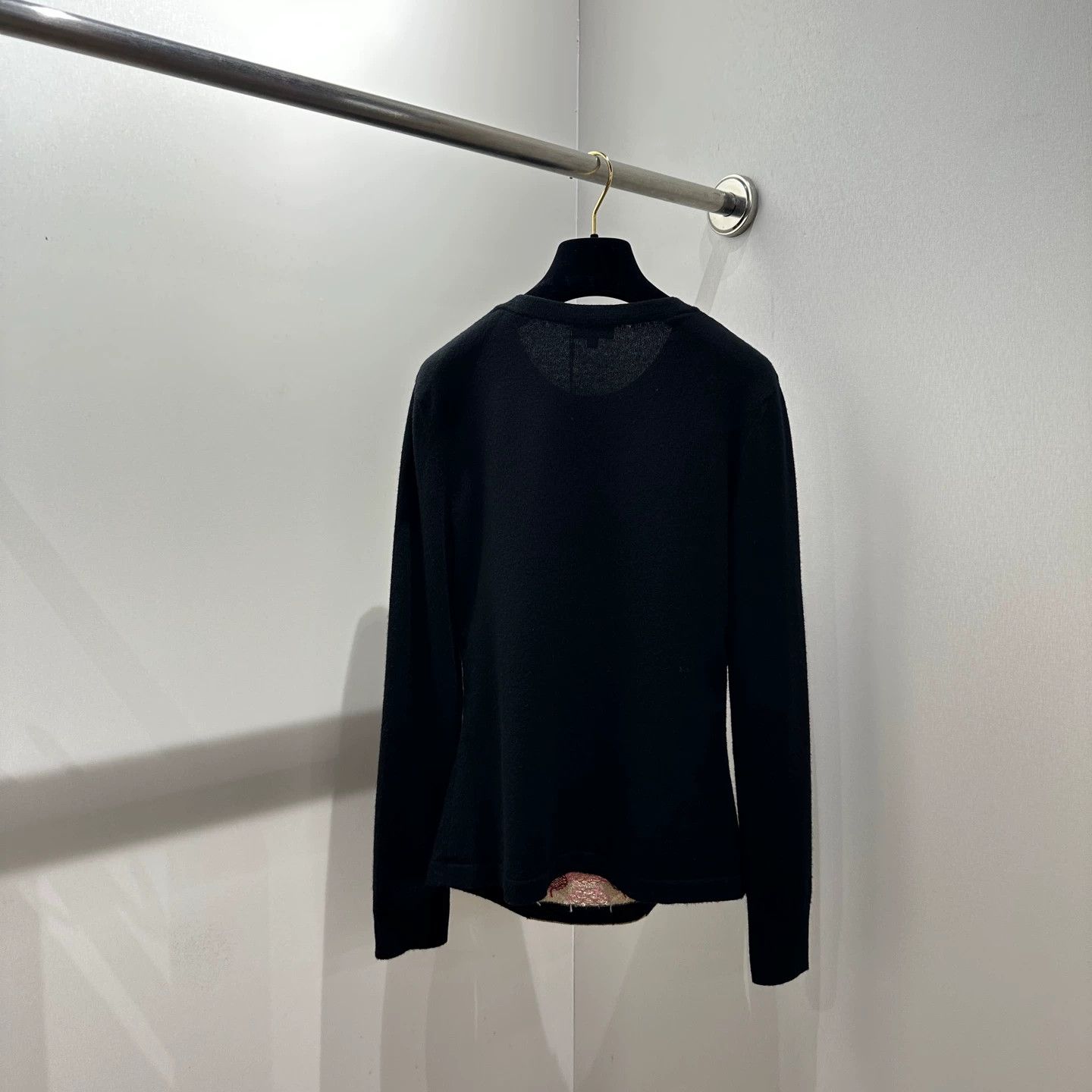 Chanel Chanel Equestrian Color Blocked Logo Knit LS 38 Cotton Size S / US 4 / IT 40 - 2 Thumbnail