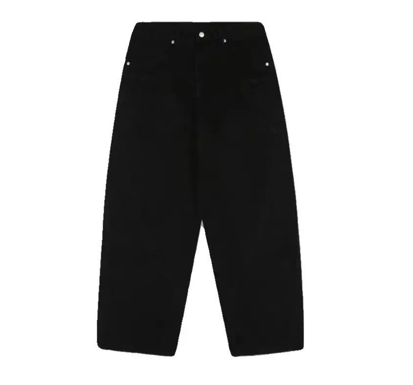 Japanese Brand Wide leg loose washed jeans Size US 32 / EU 48 - 4 Thumbnail