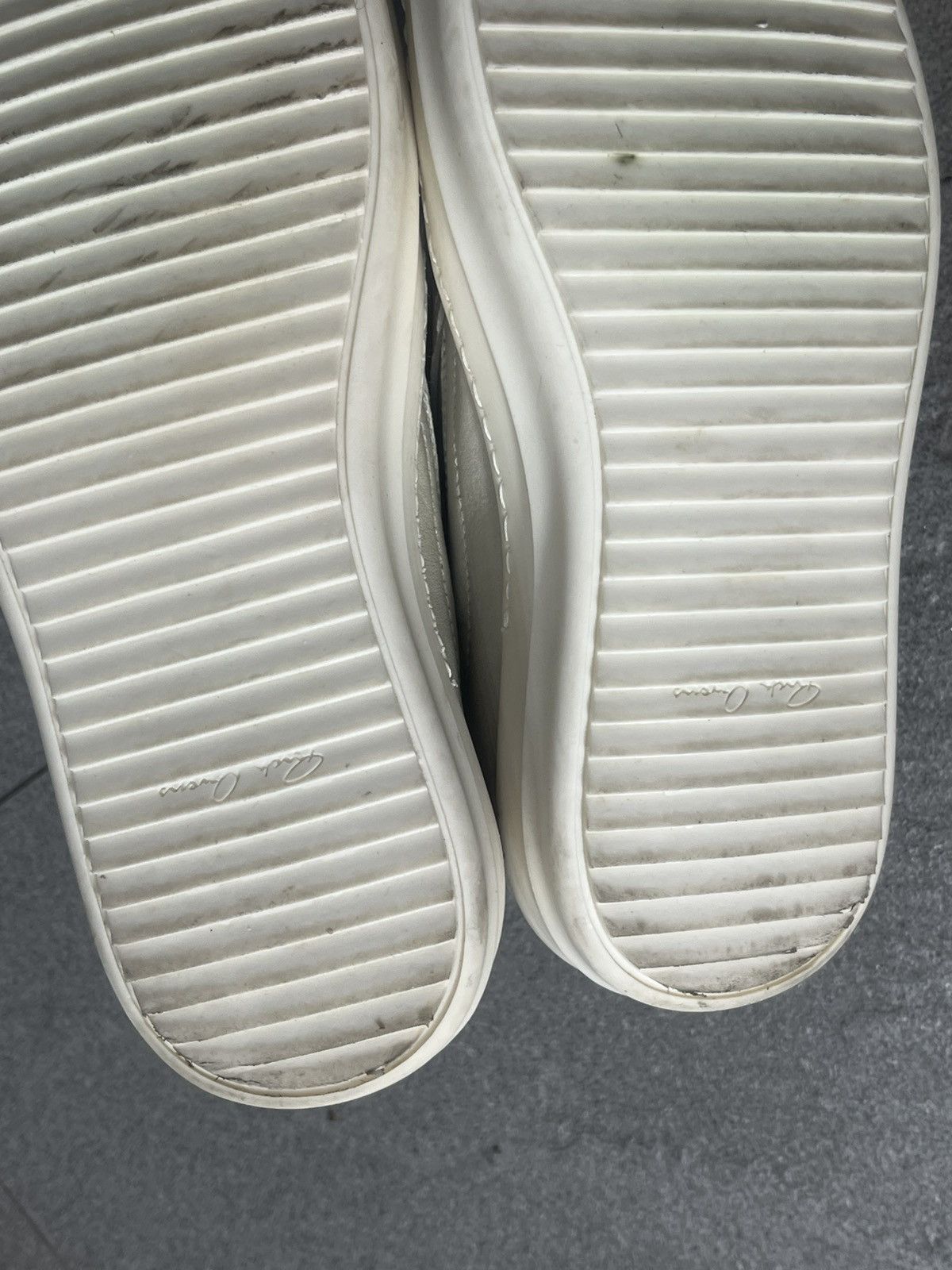 Rick Owens Rick Owens Cap Toe Slip On Sneakers Gradients Milk EU36 Size US 6 / IT 36 - 15 Thumbnail