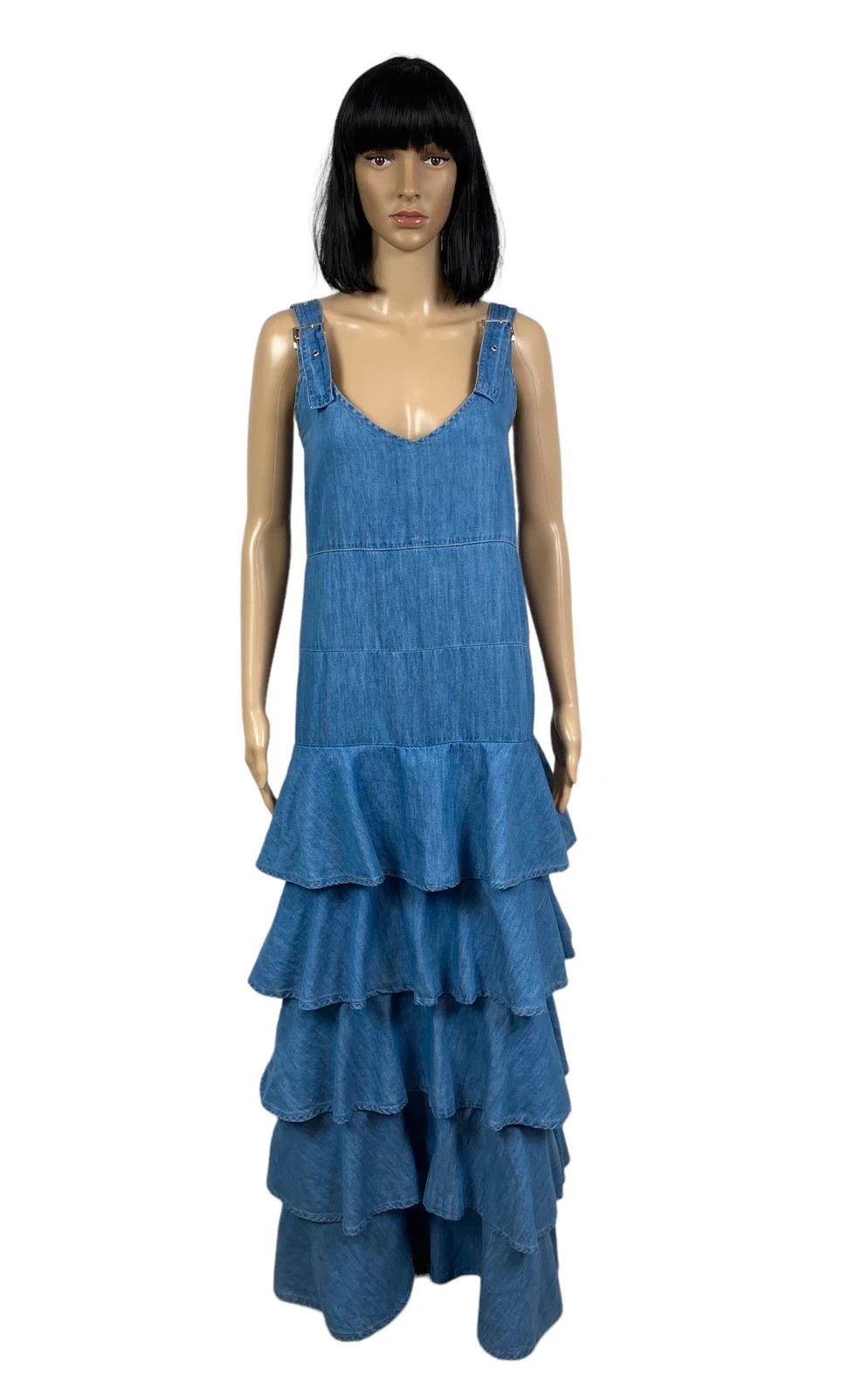 TWINSET Twin Set Sundress Pleated Dress Cotton Linen size XXS Size XXS / US 00 / IT 34 - 1 Thumbnail