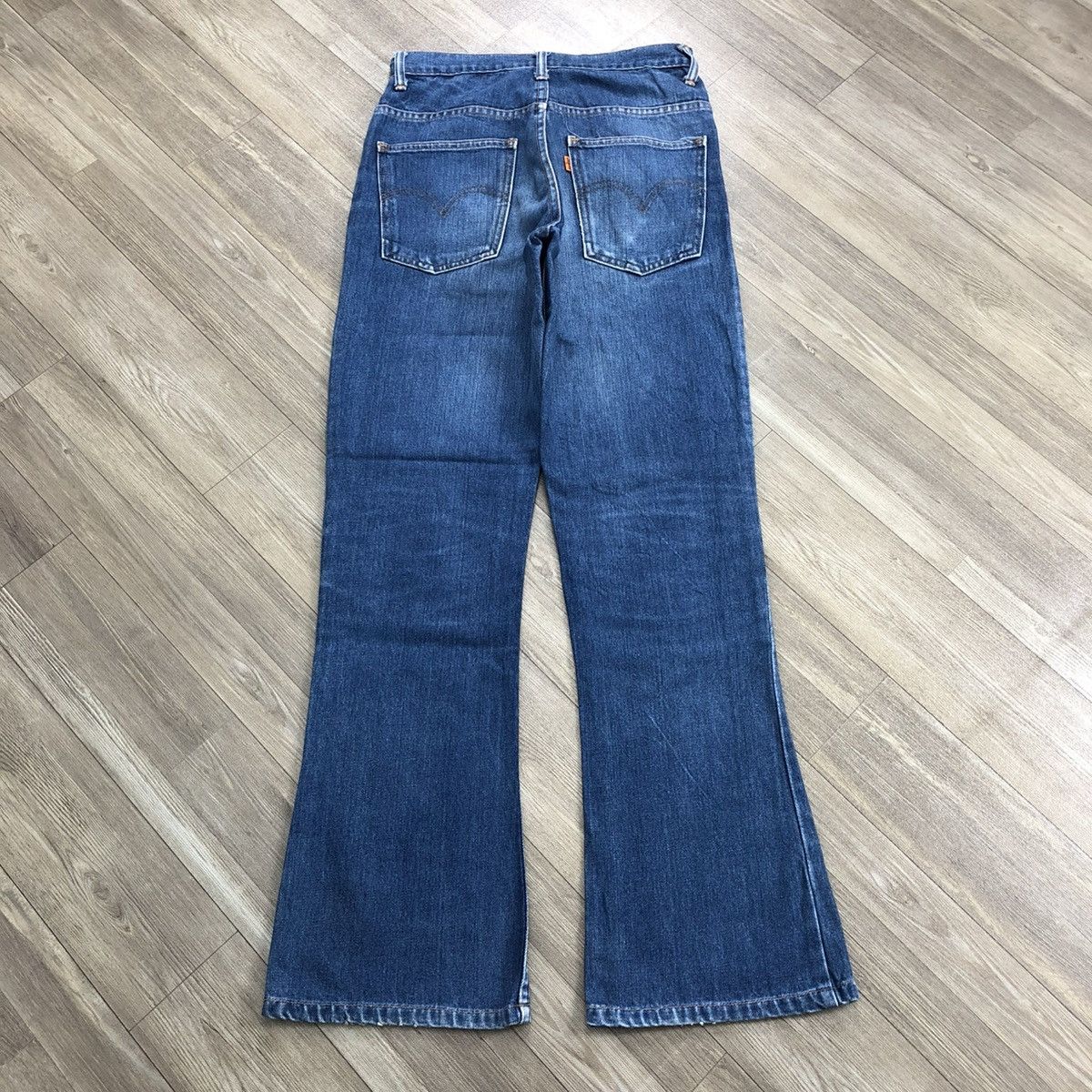 Levi's × Levi's Vintage Clothing × Vintage 🇯🇵Vintage 80s Levis 517 Orange Tab J02 Bootcut Flared Jeans Size US 28 / EU 44 - 15 Thumbnail