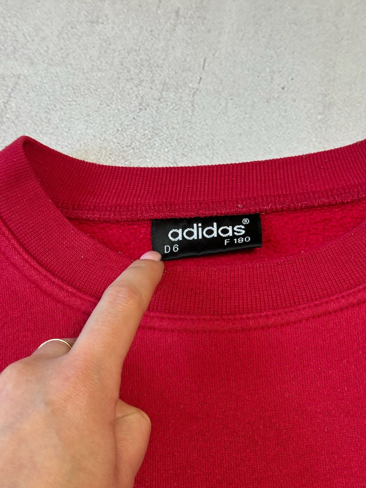 Adidas × Vintage Vintage Adidas Sweatshirt Three Stripes Big Logo Baggy 90s Size US M / EU 48-50 / 2 - 8 Thumbnail
