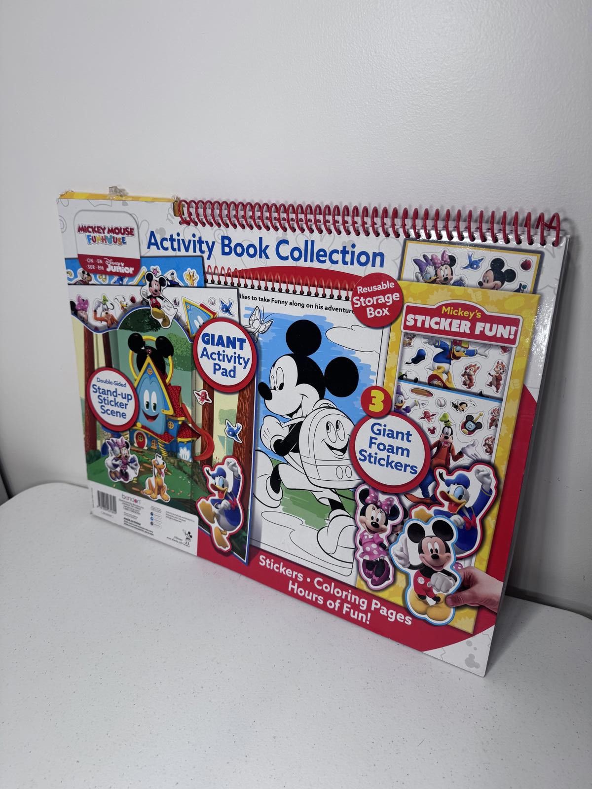 Disney Mickey Junior Storybook Activity Pad with Sticker Fun Size ONE SIZE - 2 Thumbnail