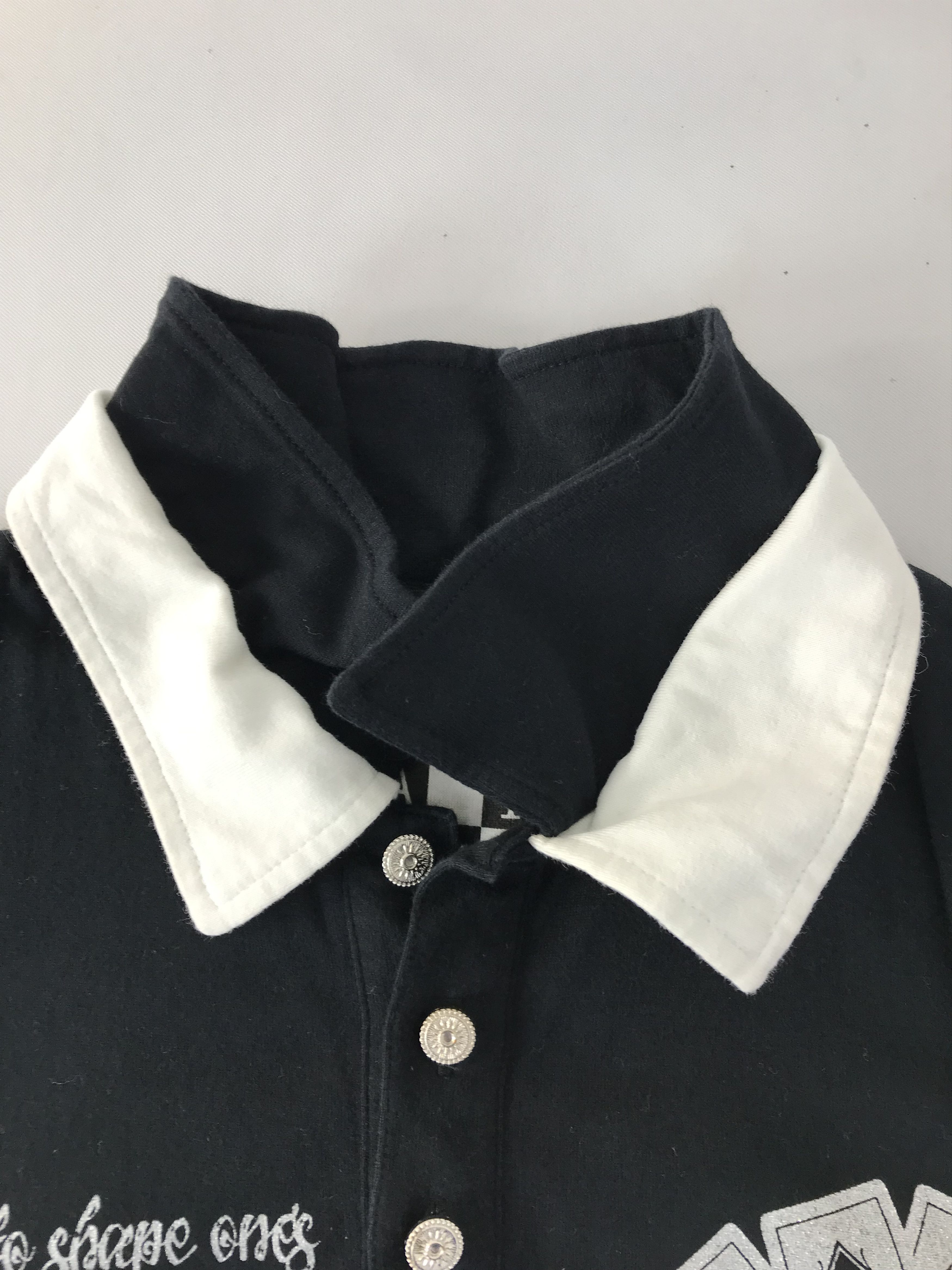 Japanese Brand Vintage Euroyal Printed Skull The Back Side Polo shirt Size US M / EU 48-50 / 2 - 6 Thumbnail