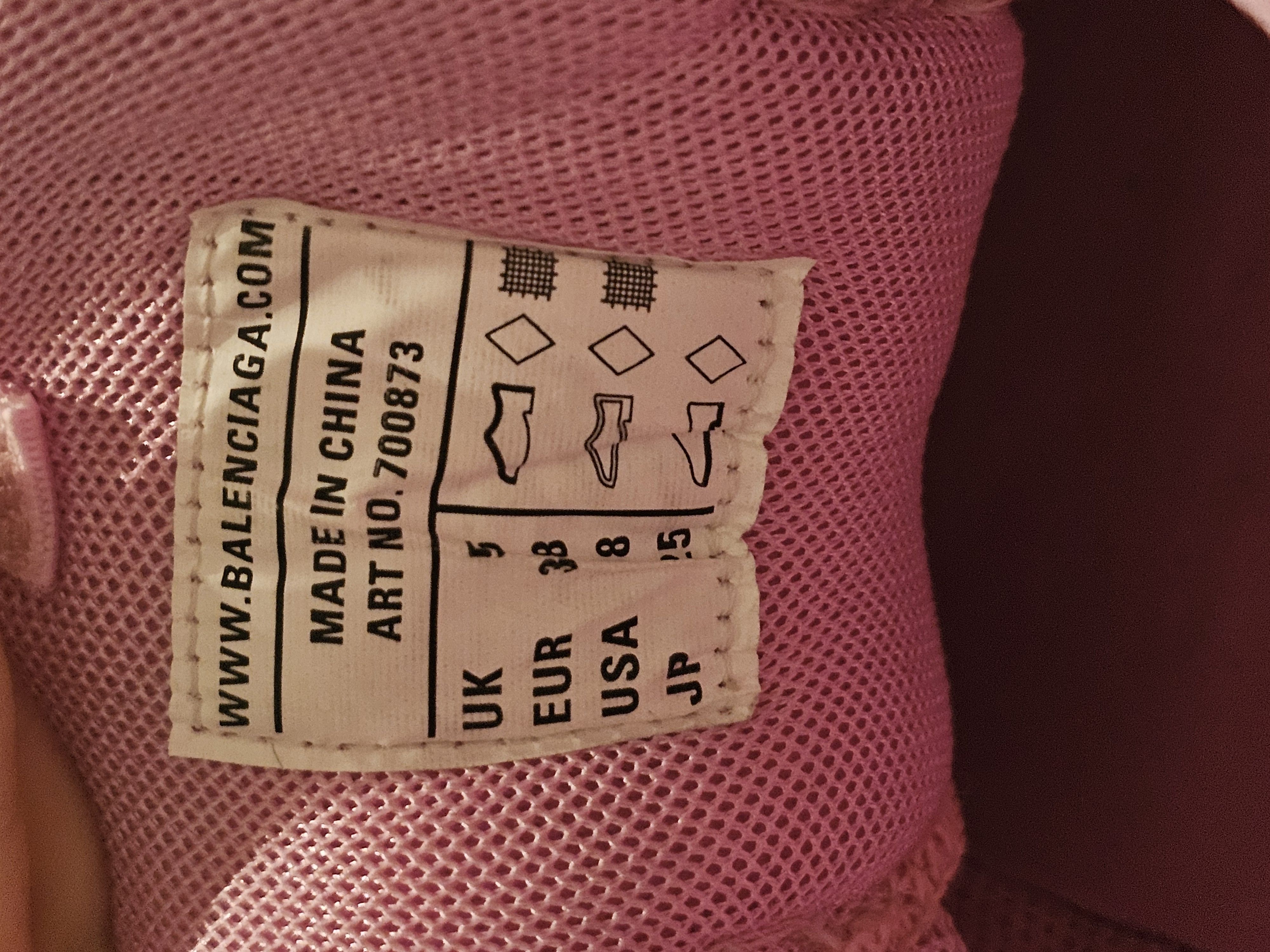 Balenciaga NEW EU 38 Balenciaga track 3 pink distressed sneakers Size US 8 / IT 38 - 16 Thumbnail
