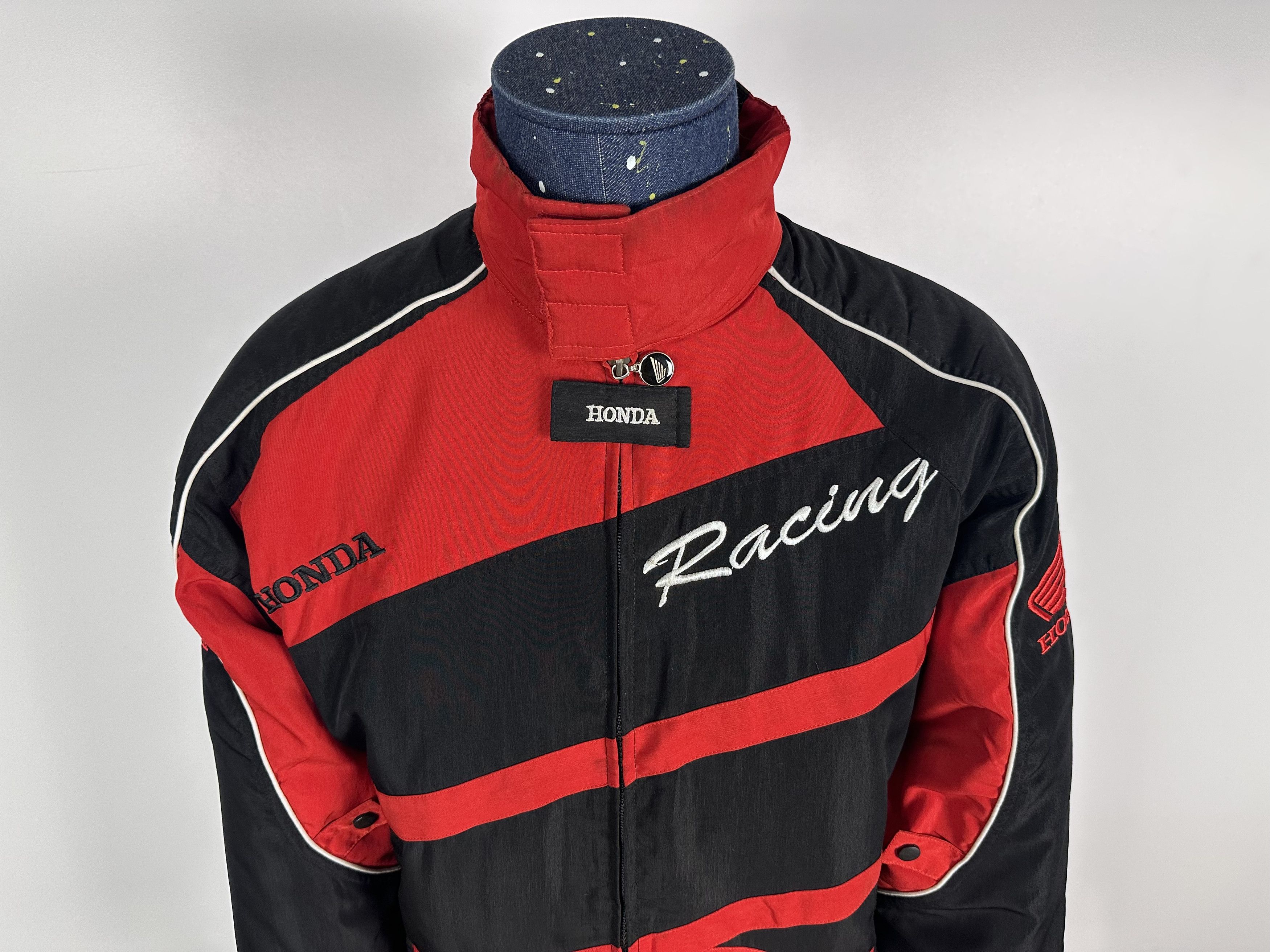 Honda × Vintage HONDA Racing HRC Mens Red Black Jacket Vintage Size L Size US L / EU 52-54 / 3 - 4 Thumbnail