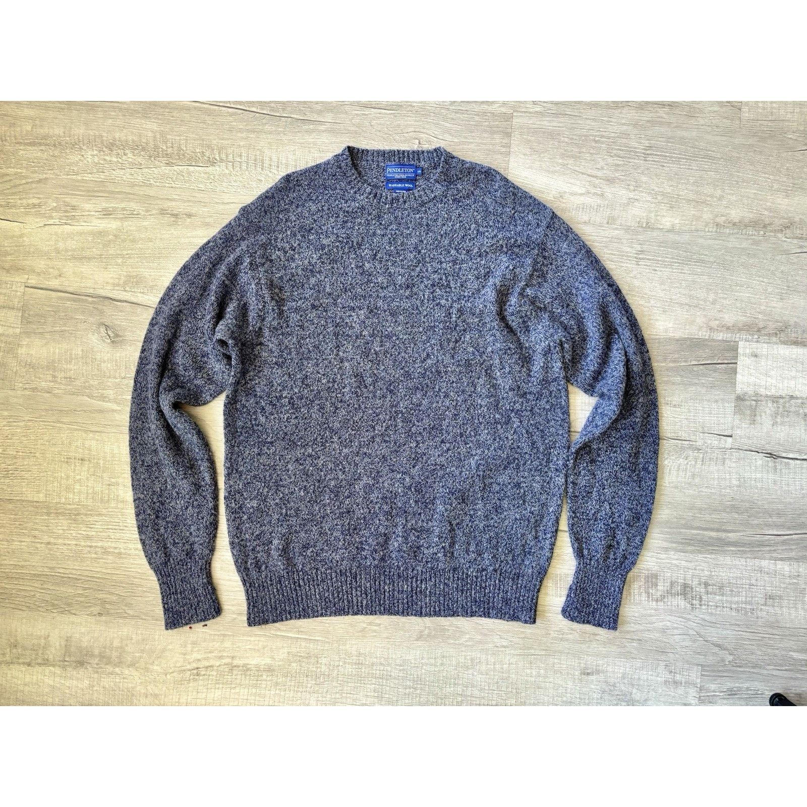 Pendleton Pendleton Sweater Mens XXL Blue Shetland Wool Sweater Size US XXL / EU 58 / 5 - 2 Thumbnail
