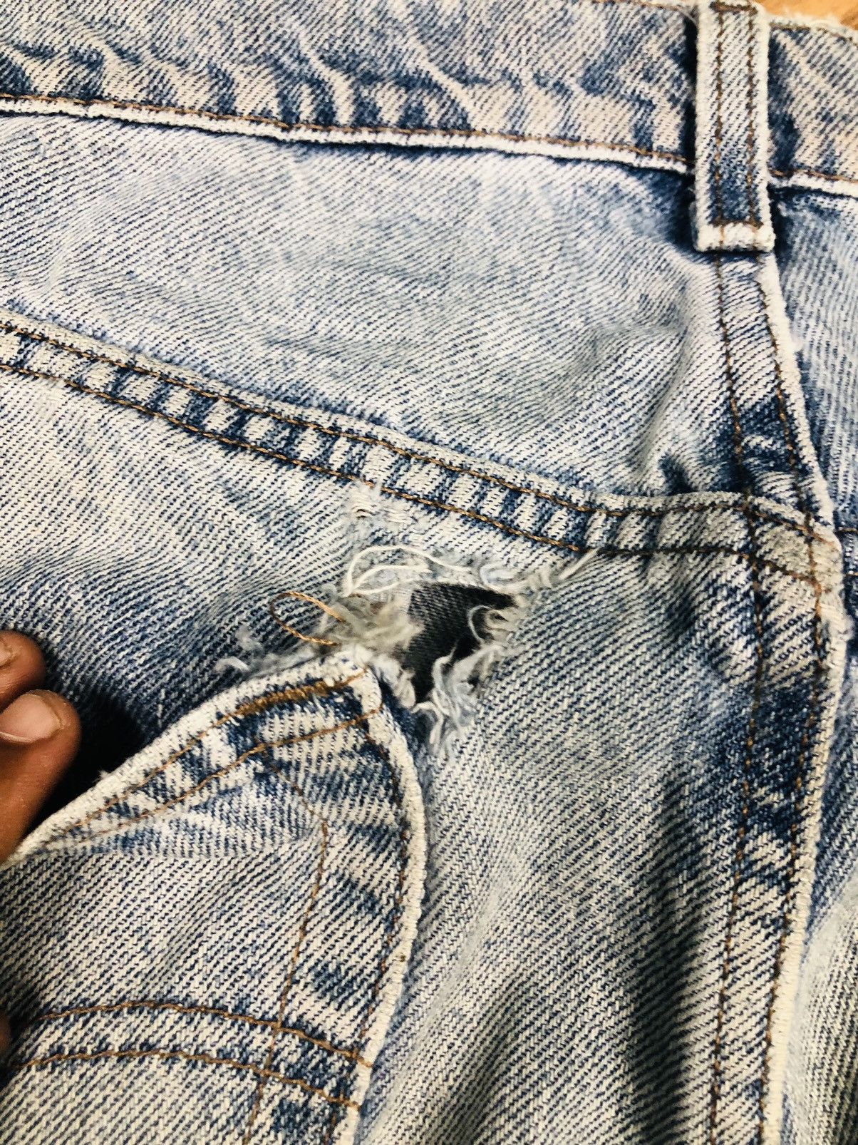 Levi's Levi’s SilverTab Distress Jeans (36) Size US 35 - 19 Thumbnail