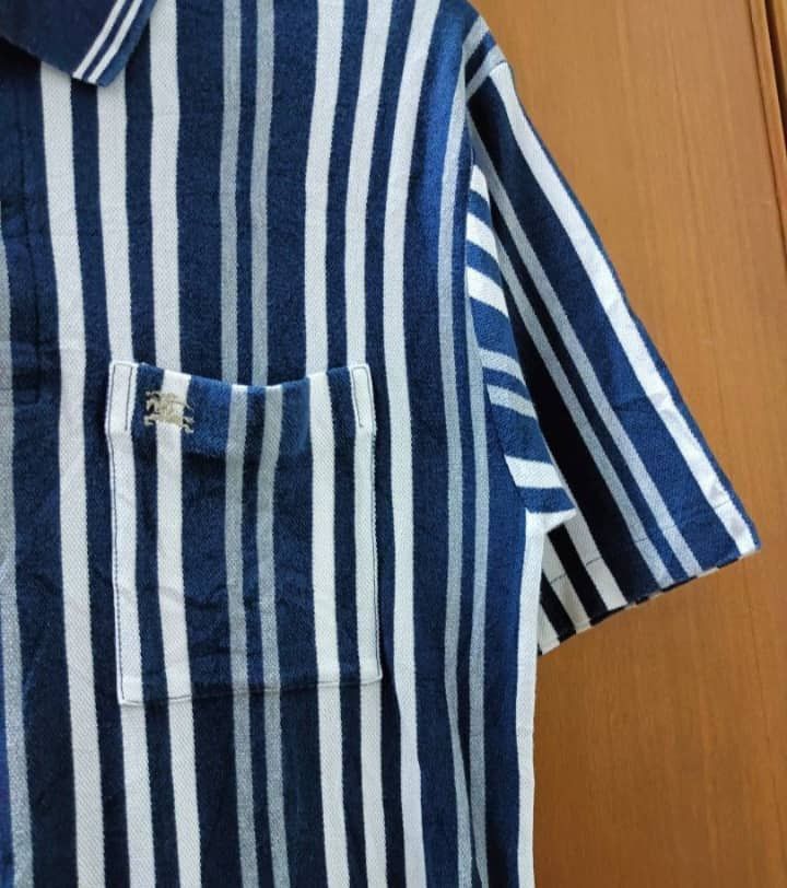 Burberry Vintage Burberry Polo Stripe T-shirt Size US M / EU 48-50 / 2 - 3 Thumbnail