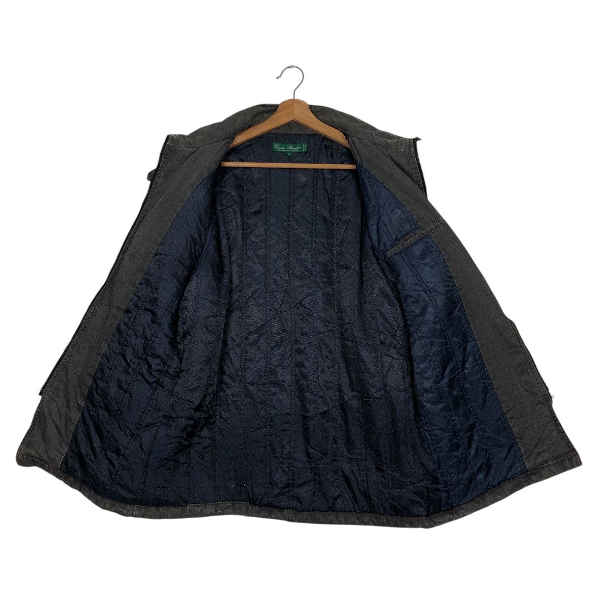 Japanese Brand 📌Vintage Biker Chore Jacket Create Barefoot Issey Miyake Size US L / EU 52-54 / 3 - 14 Thumbnail