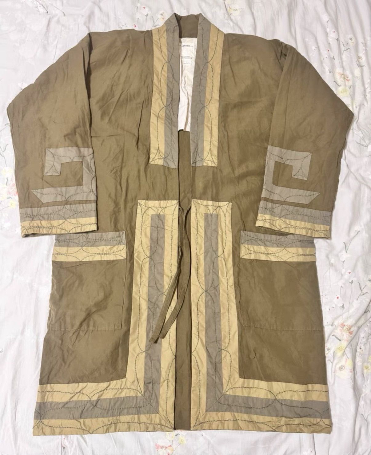 Visvim visvim 18AW Long Coat – Noragi-Inspired Overcoat Size US XL / EU 56 / 4 - 1 Thumbnail