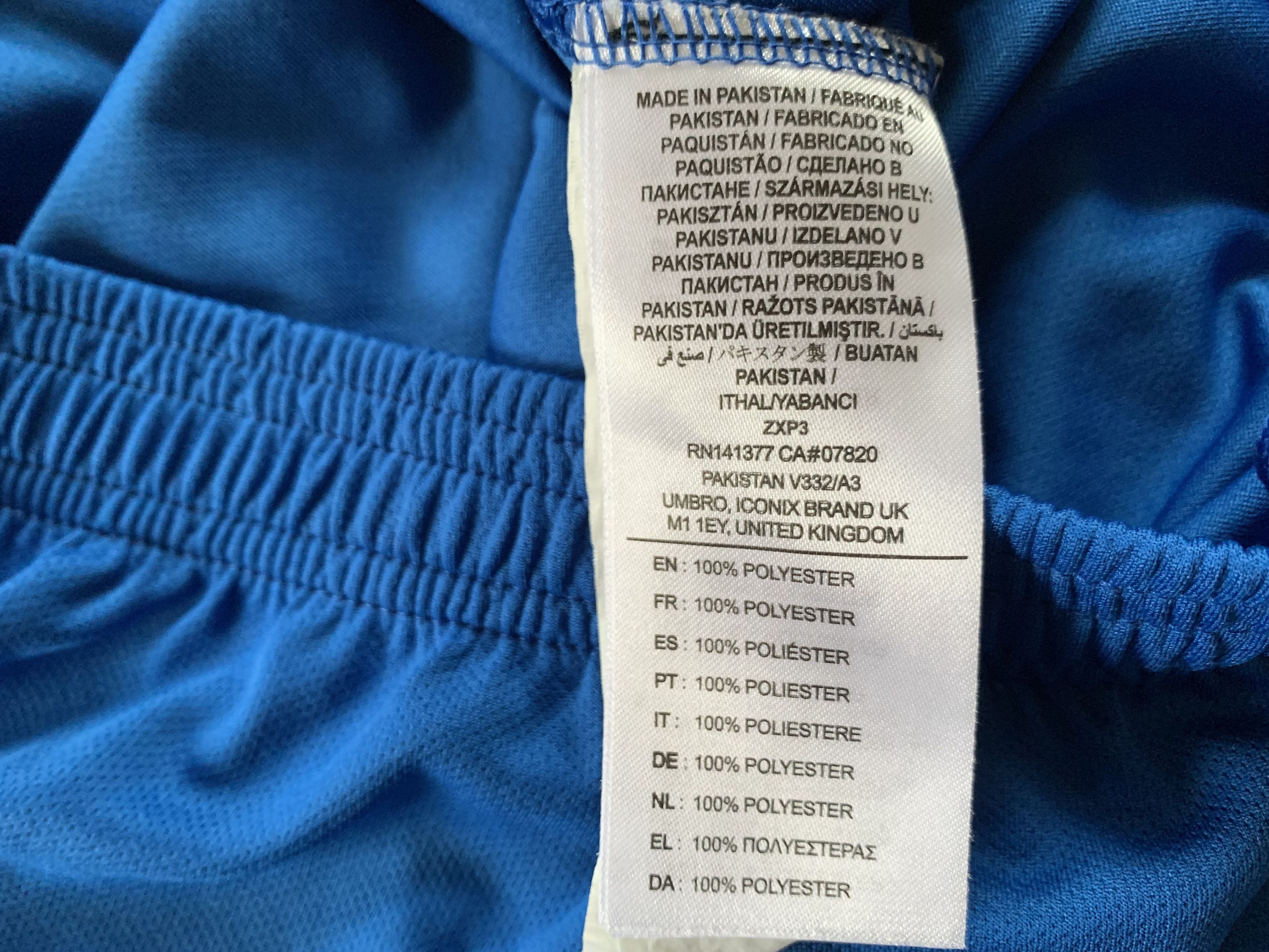 Umbro Umbro Training Light Blue Shorts Size US 34 / EU 50 - 7 Thumbnail