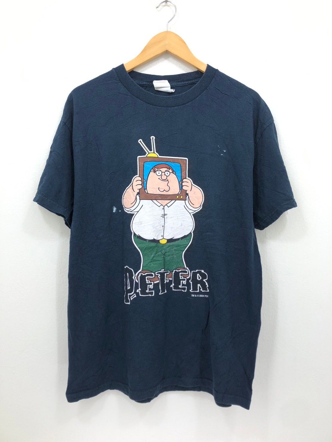 Vintage Vintage 2004's Family Guy Peter Griffin shirt wts01 Size US L / EU 52-54 / 3 - 2 Thumbnail