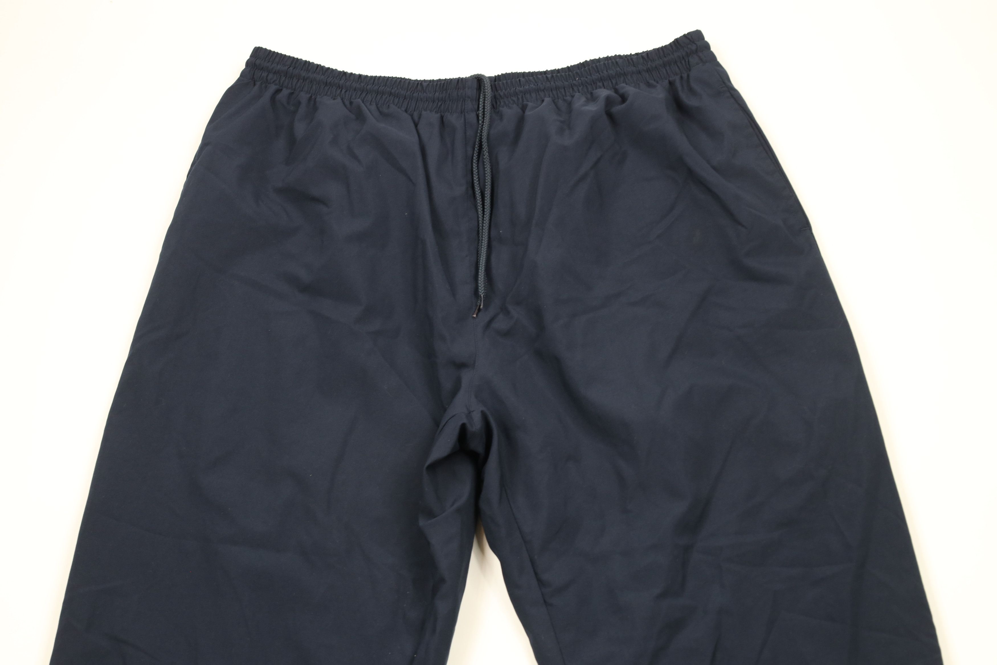 Champion × Vintage Vintage 90s Champion Lined Cuffed Joggers Pants Navy Blue Size US 38 / EU 54 - 2 Thumbnail