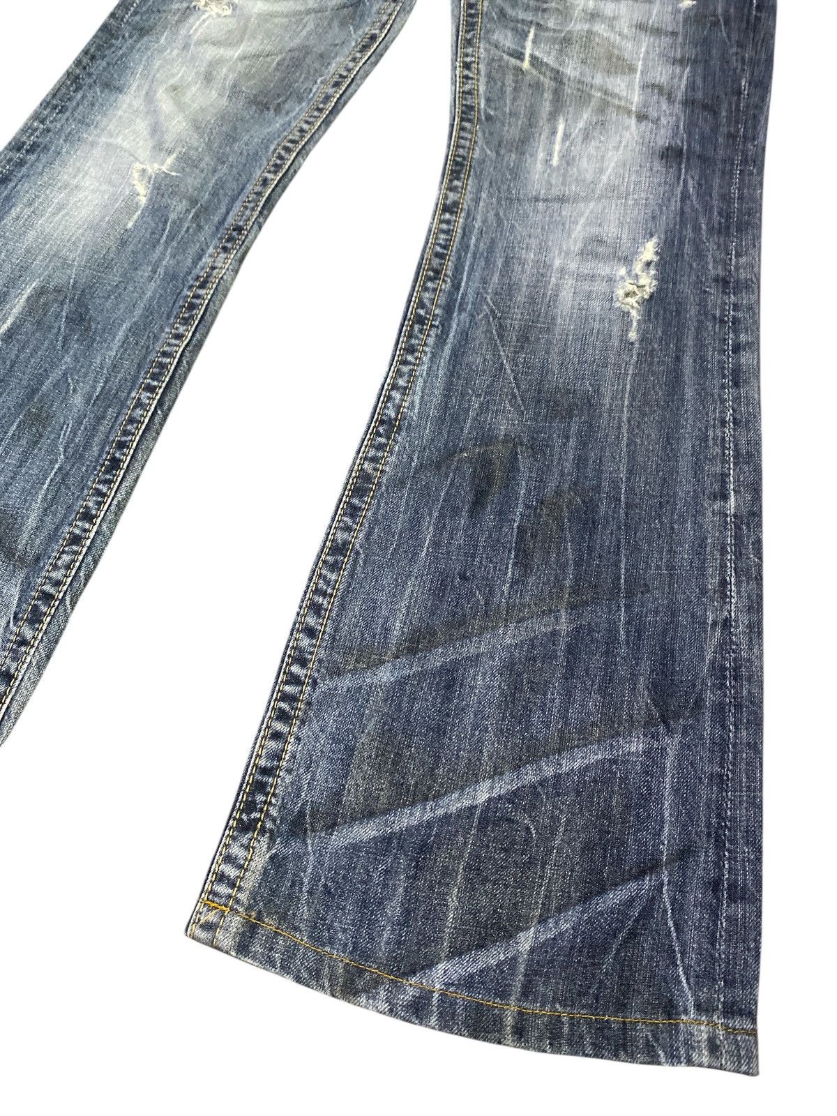 Hysteric Glamour × If Six Was Nine × Japanese Brand Japanese Brand Ozz First Bell Bottom Jeans Size US 30 / EU 46 - 5 Thumbnail
