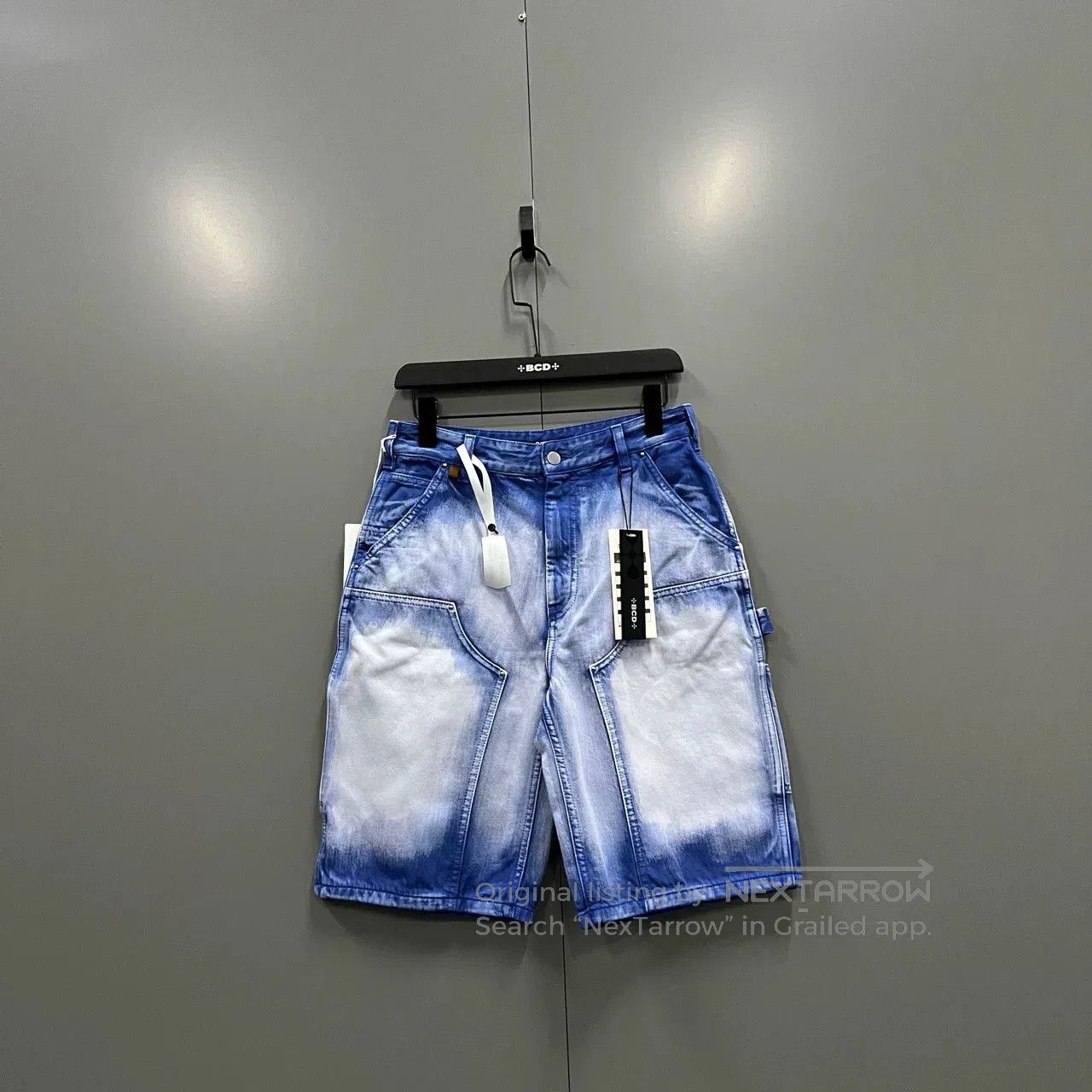 Acne Studios Acne Studios Tie-Dye Denim Shorts. Size 24" / US 00 / IT 34 - 1 Thumbnail