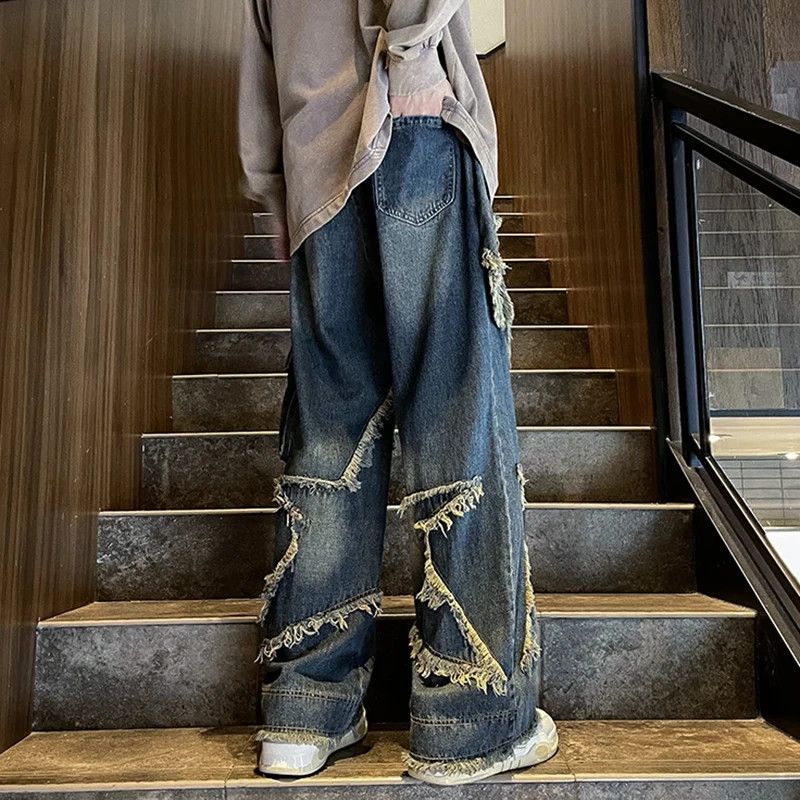 Jean × Vintage y2k baggy cargo hiphop denim jeans for women Size US 26 / EU 42 - 3 Thumbnail