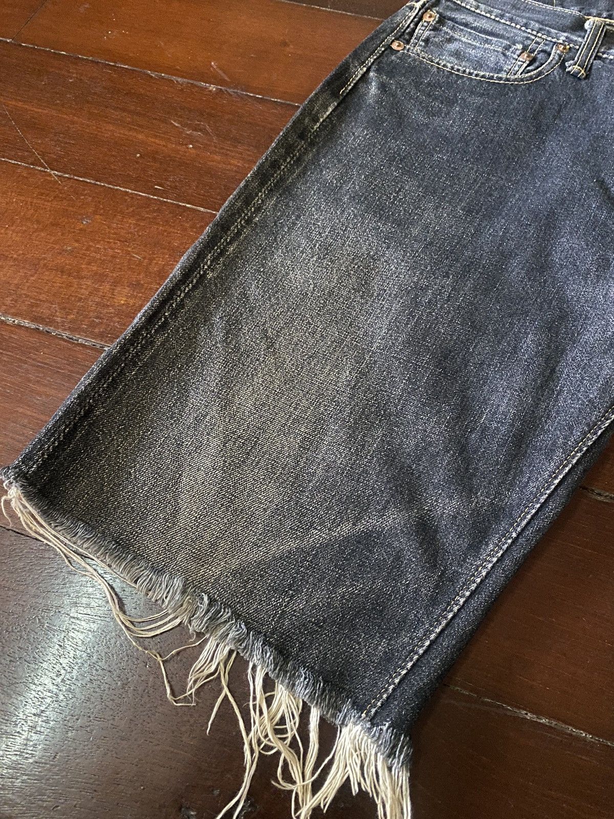 Sugar Cane Neputa Genus No.4 Wanderer by Warehouse Selvedge Jeans short Size US 30 / EU 46 - 5 Thumbnail