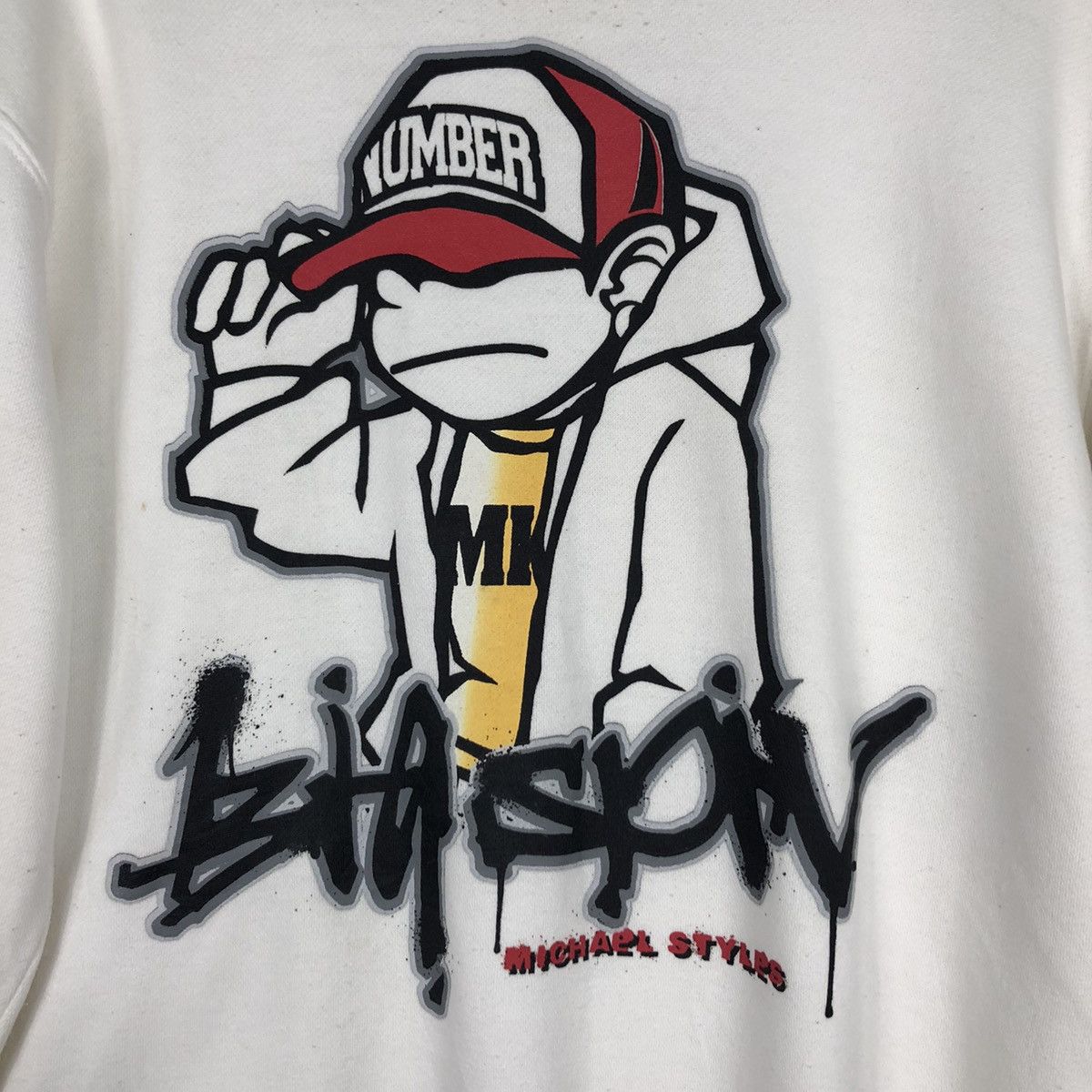 Japanese Brand × Vintage Vintage Hip Hop Streetwear Japan Grass Hither Sweatshirt Size US M / EU 48-50 / 2 - 10 Thumbnail